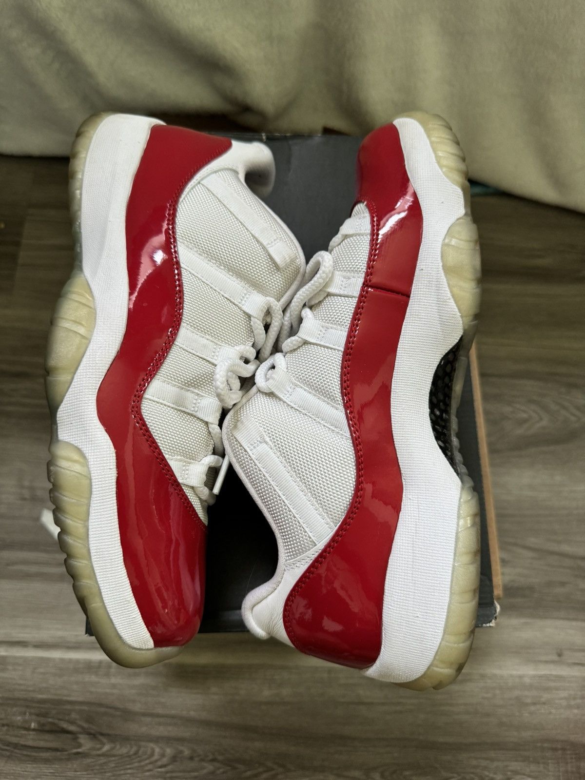 Jordan Brand Air Jordan 11 Retro Low 'Cherry' 2016 Size US 11 / EU 44 - 7 Thumbnail