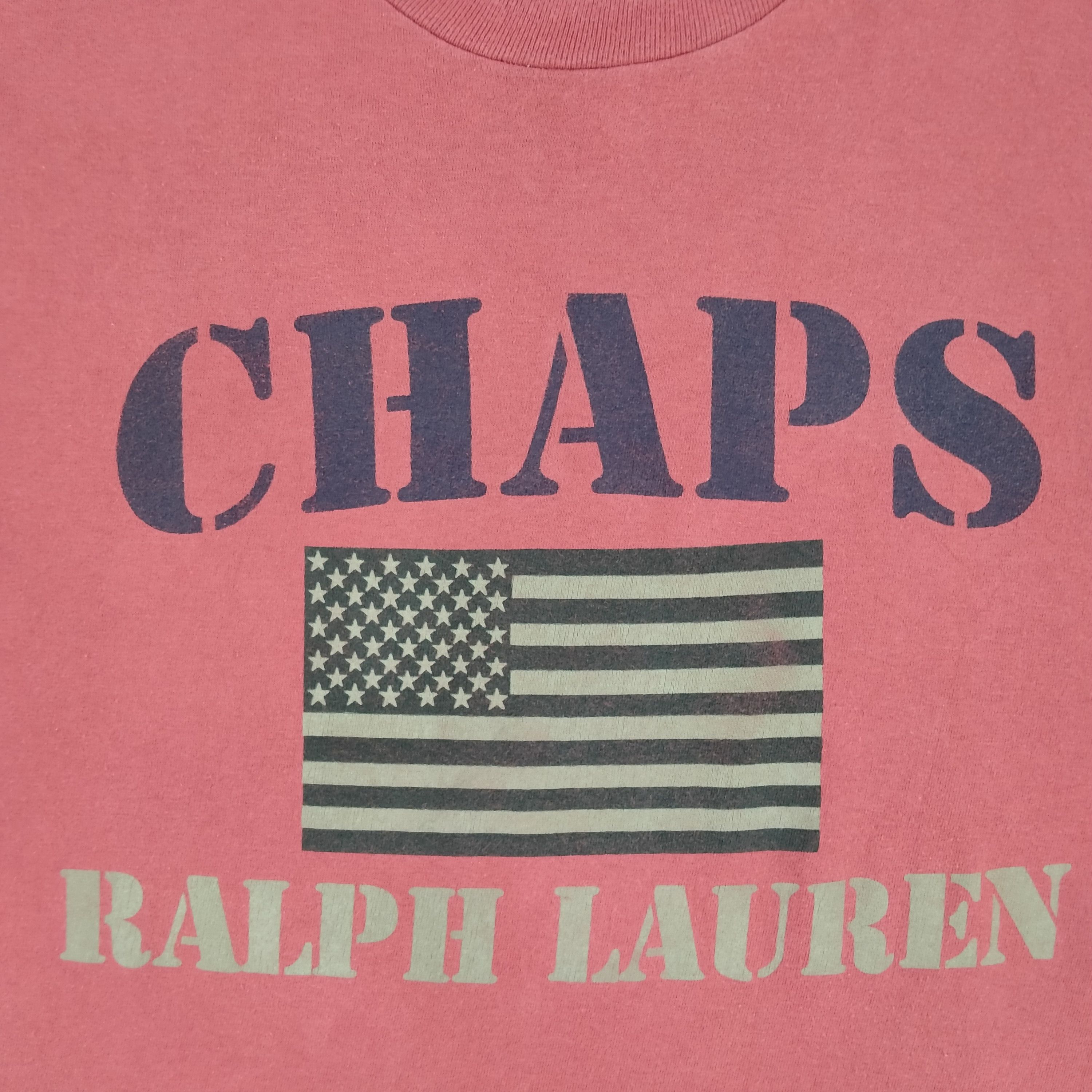 Chaps Vintage Chaps Big Logo Large Tshirt - G060 Size US L / EU 52-54 / 3 - 3 Thumbnail