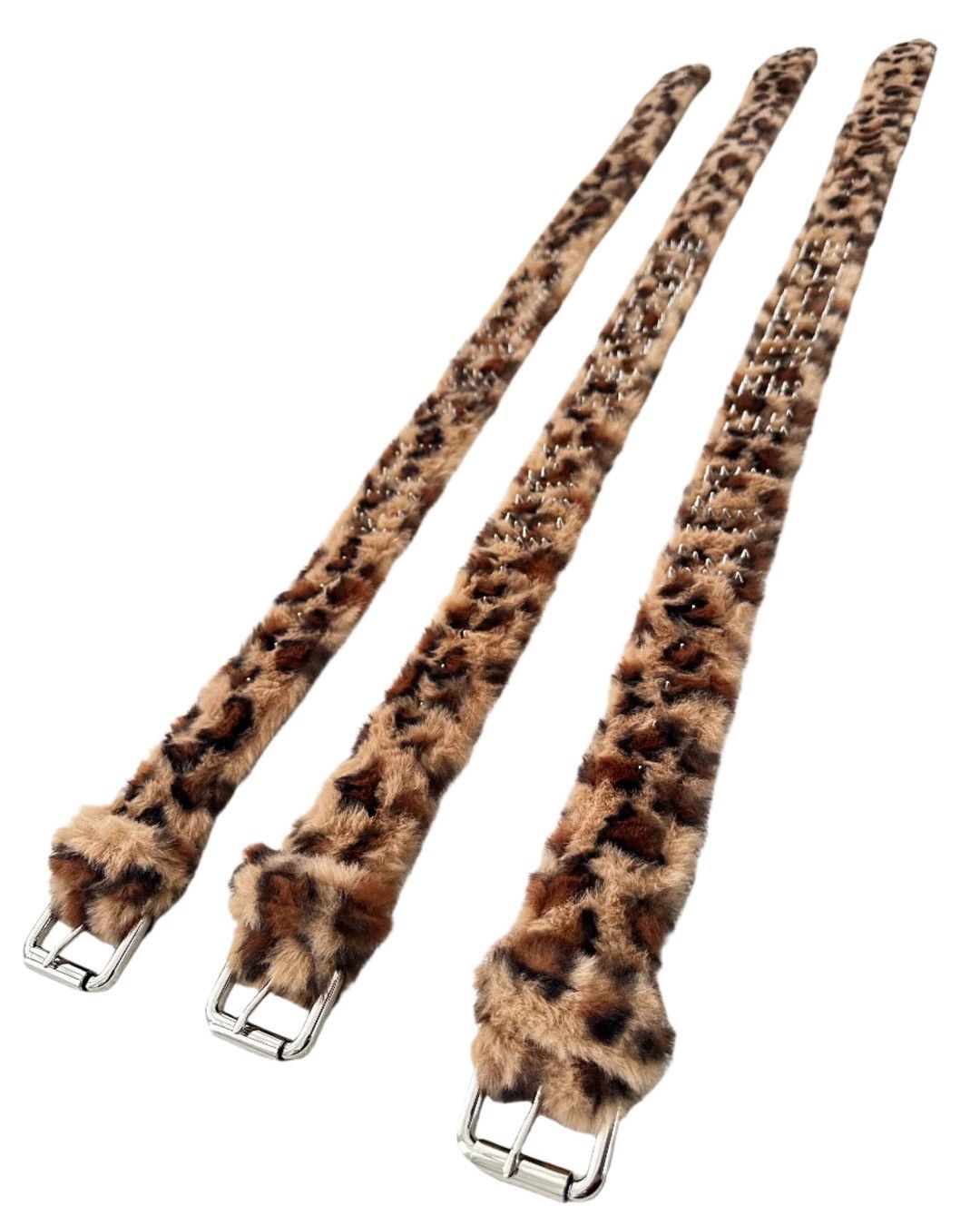 Kim Krueger Kim Krueger Studded Belt Leopard Fur | Grailed
