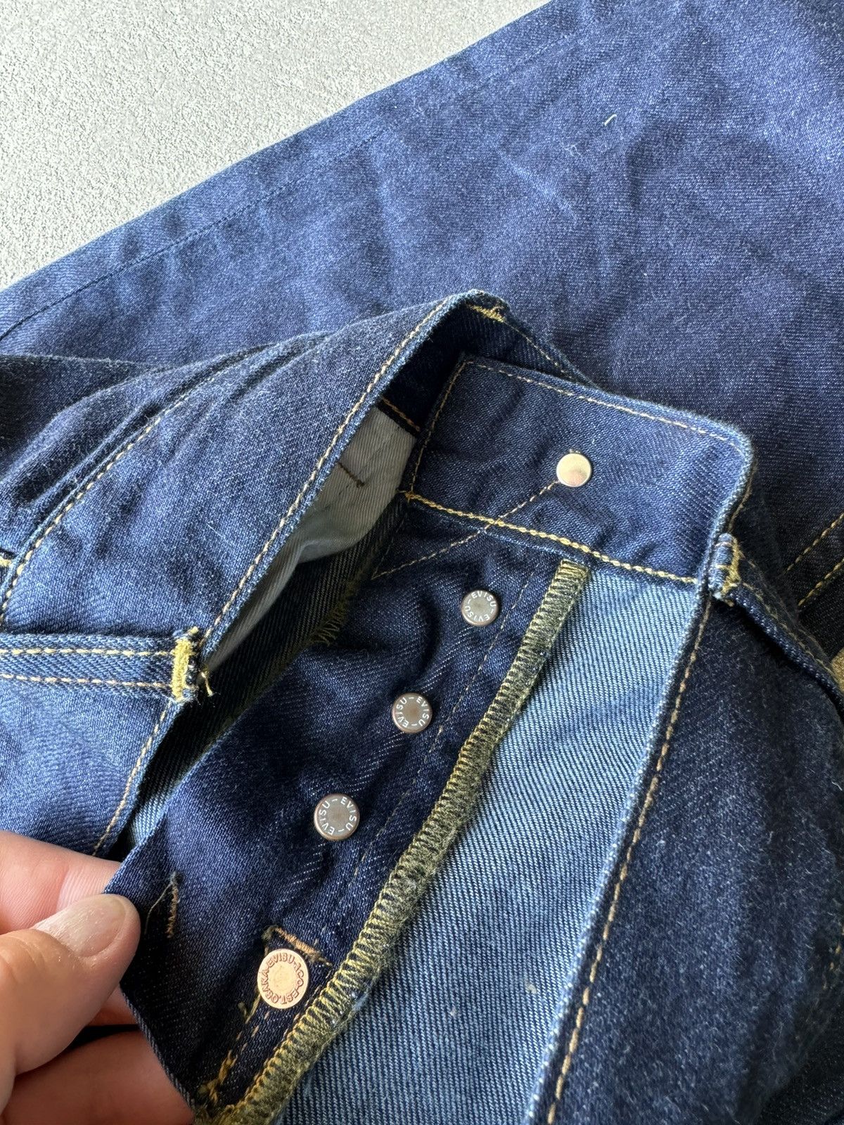 Evisu × Japanese Brand Evisu Denim Jeans Print Japan Style Y2K Size US 30 / EU 46 - 12 Thumbnail