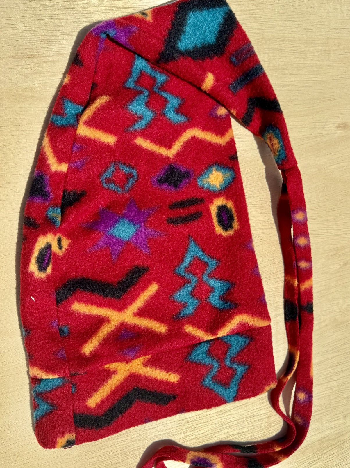 Lil Yachty × Vintage 90’s Aztec Fleece Vintage Retro Hip Hop Beanie Size ONE SIZE - 4 Thumbnail