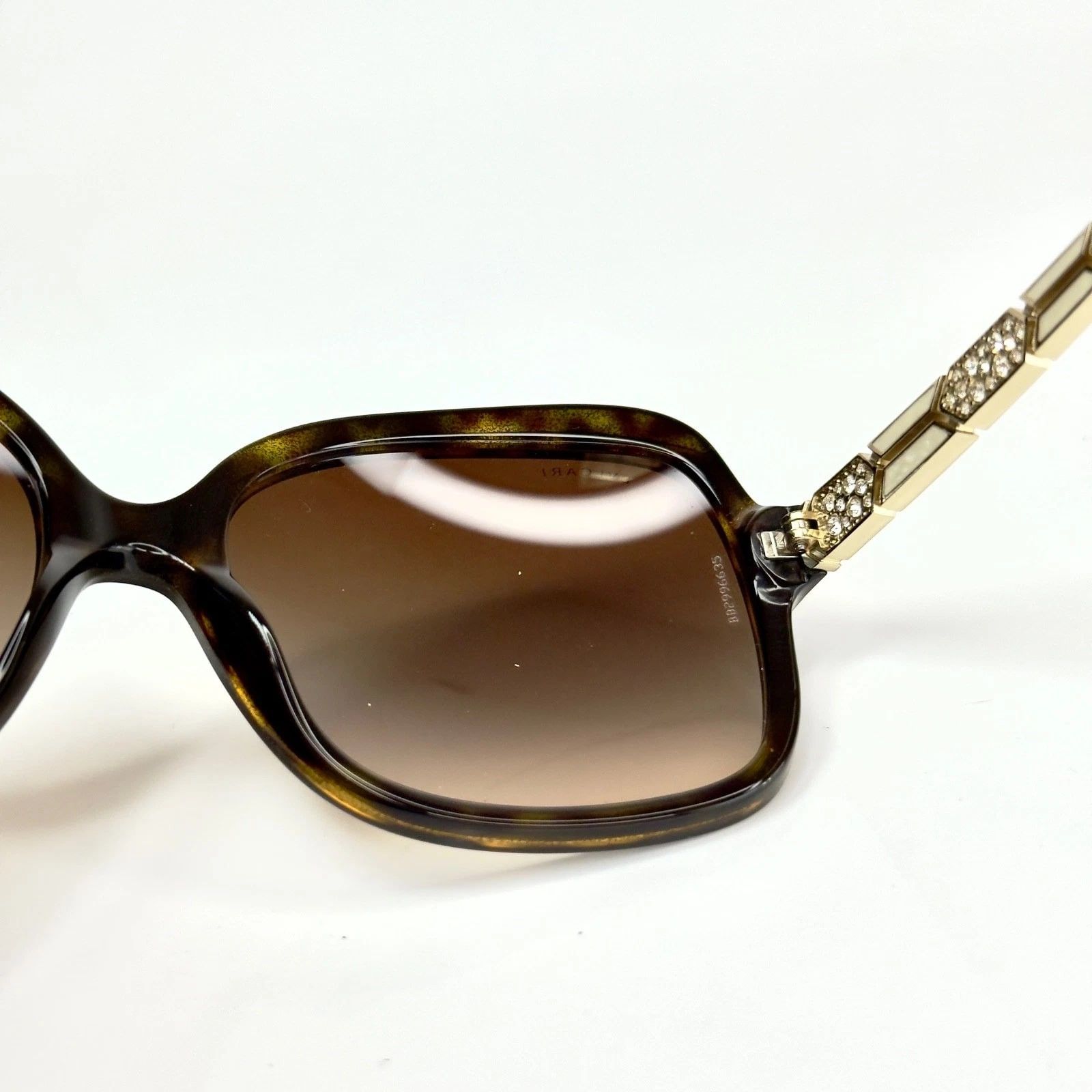 Bvlgari BULGARI BV8181B 8181 Serpenti Brown Havana Sunglasses Size ONE SIZE - 7 Thumbnail