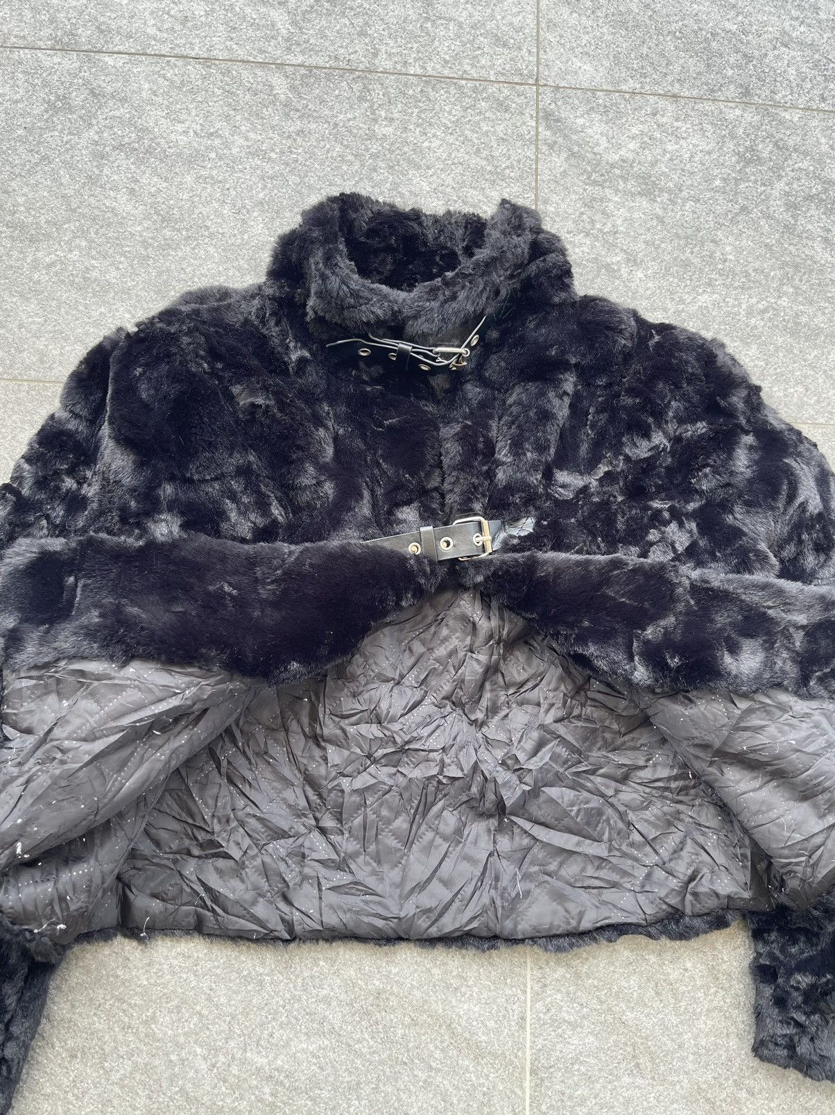 Japanese Brand × Vintage Vintage Sooopheo Snidel Faux Fur Jacket Size L / US 10 / IT 46 - 9 Thumbnail