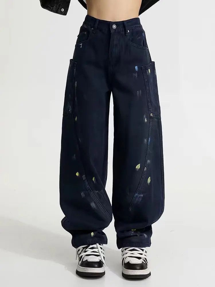 Designer × Japanese Brand Vintage Loose Streetwear Hip Hop Casual Pants Size US 33 - 2 Thumbnail
