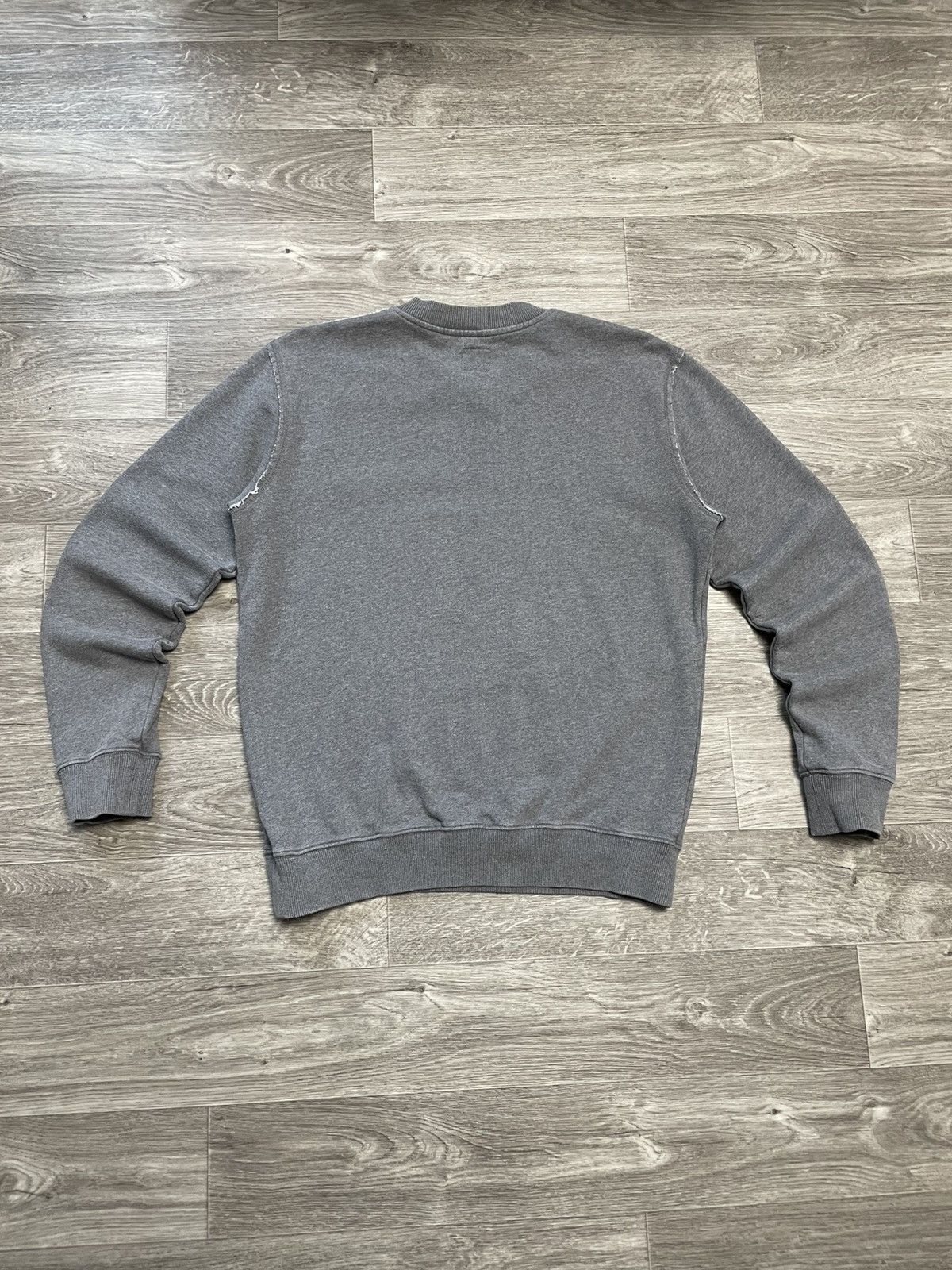 Alexander McQueen Alexander McQueen Big Logo Gray Sweatshirt Crewneck Size US M / EU 48-50 / 2 - 15 Thumbnail