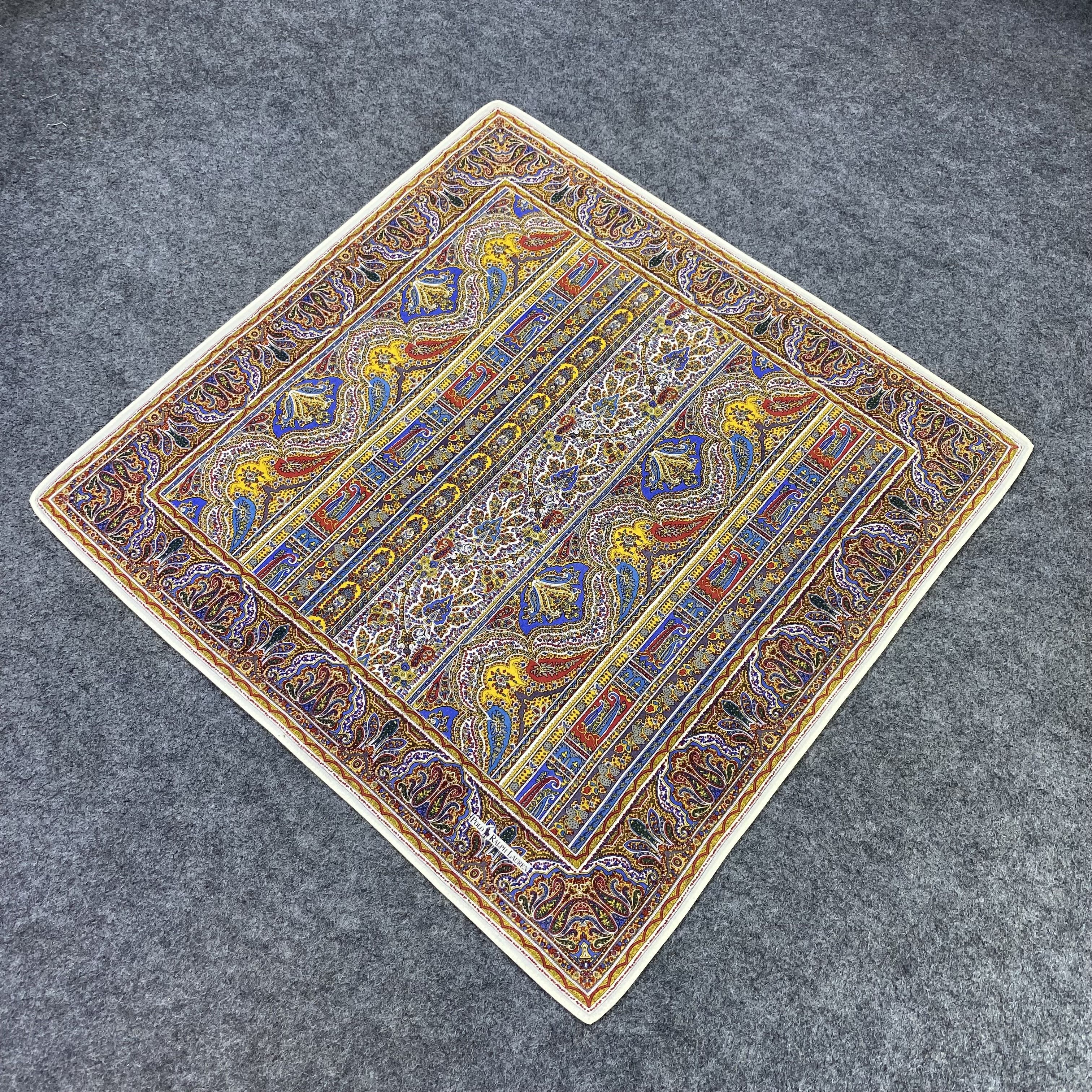 Polo Ralph Lauren Polo Ralph Lauren Handkerchief Neckerchief Bandana-B1990 Size ONE SIZE - 4 Thumbnail