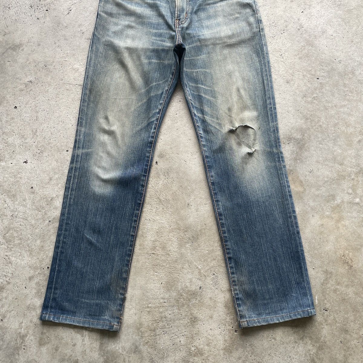 Edwin Vintage Edwin Made In Japan Rusty Faded Jeans Pants Denim Size US 30 / EU 46 - 4 Thumbnail