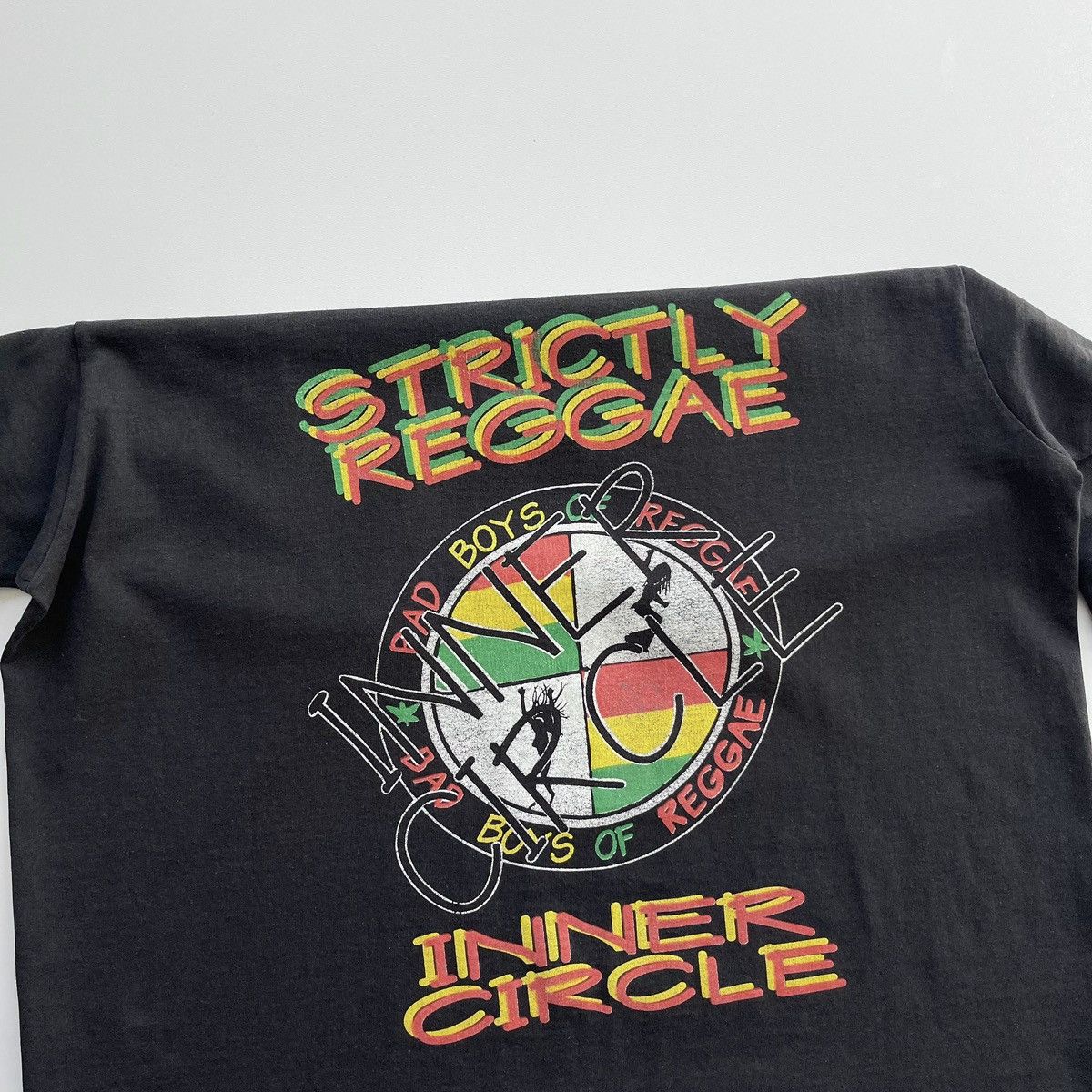 Band Tees × Vintage Inner Circle Strictly Reggae 1993 Bad Boys Sound Way T-Shirt Size US L / EU 52-54 / 3 - 6 Thumbnail