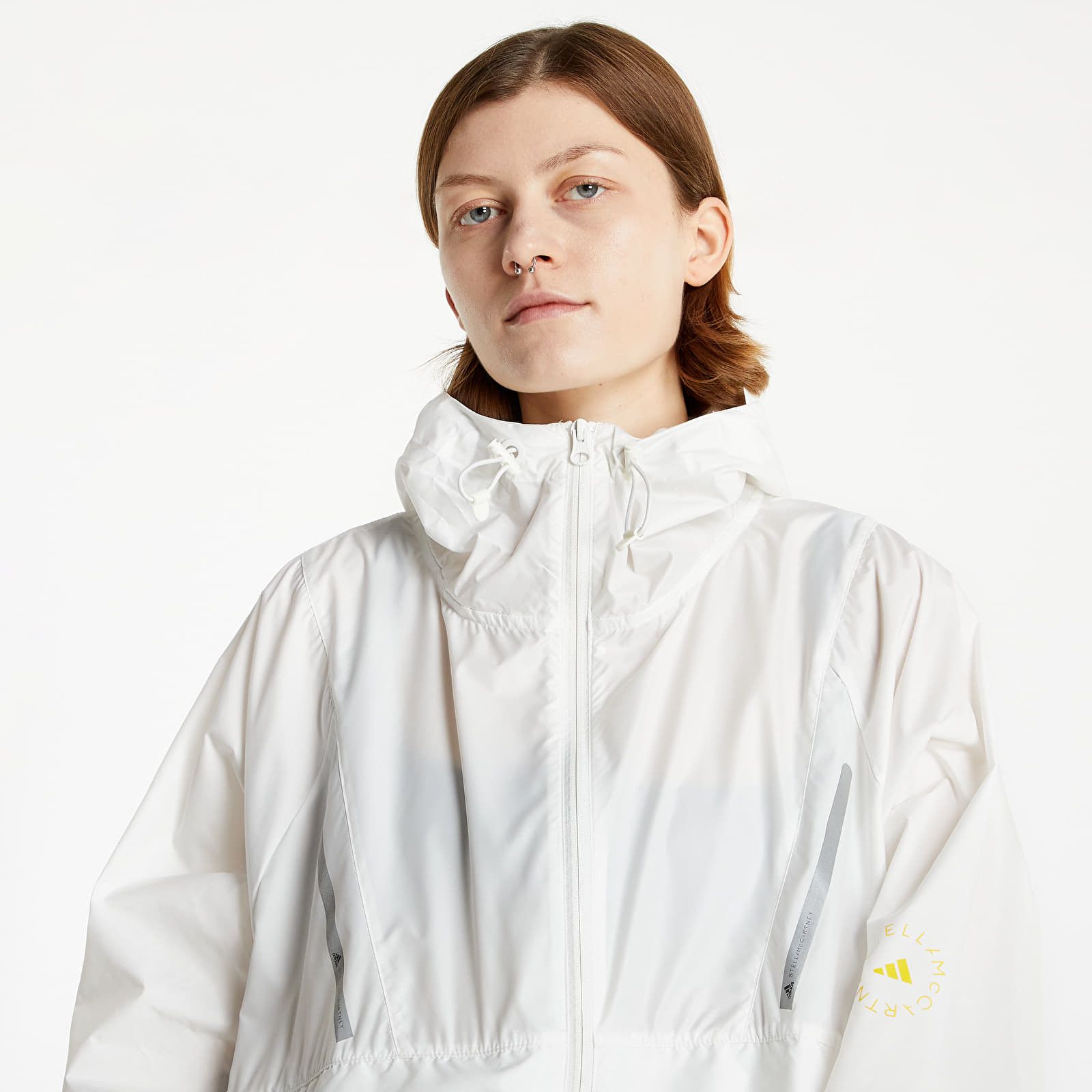 Adidas × Stella McCartney Adidas x Stella McCartney Womens Windbreaker Hooded Jacket Size XL / US 12-14 / IT 48-50 - 5 Thumbnail