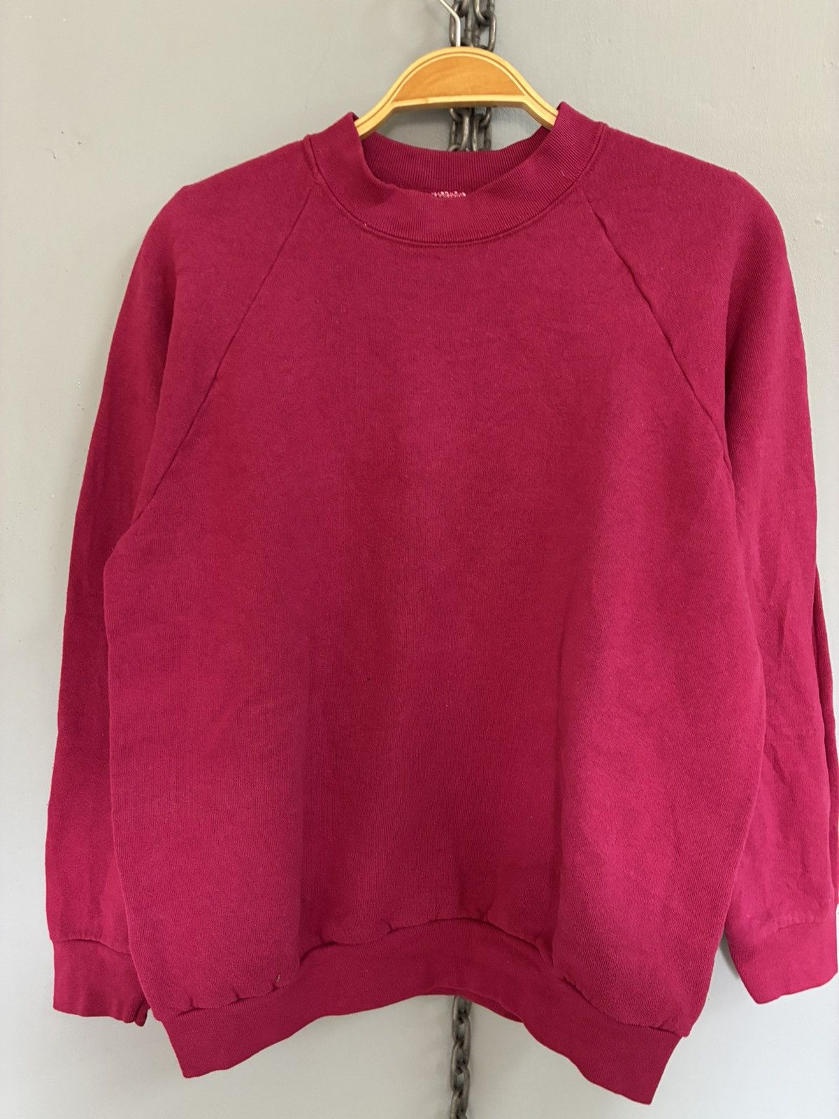 Vintage Vintage 80s Plain sweatshirt Size US M / EU 48-50 / 2 - 3 Thumbnail