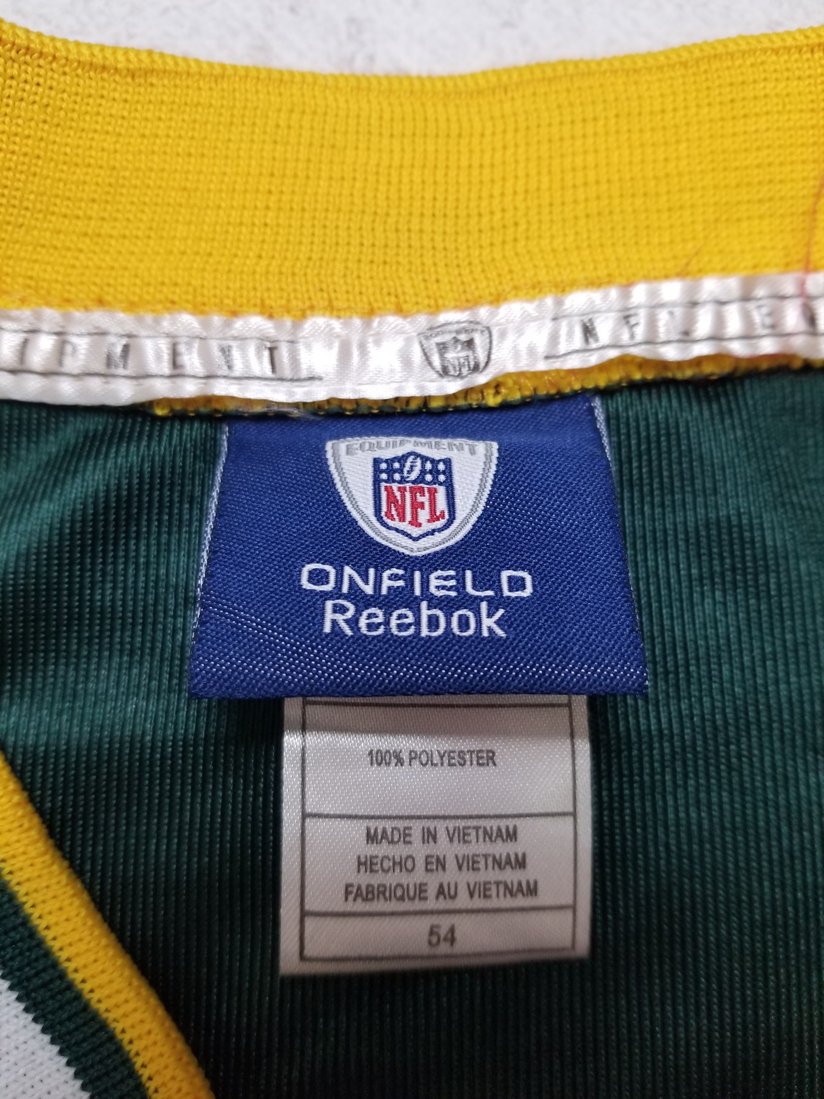 Reebok Aaron Rodgers Green Bay Packers Size 54 Football Jersey Size US XL / EU 56 / 4 - 21 Thumbnail