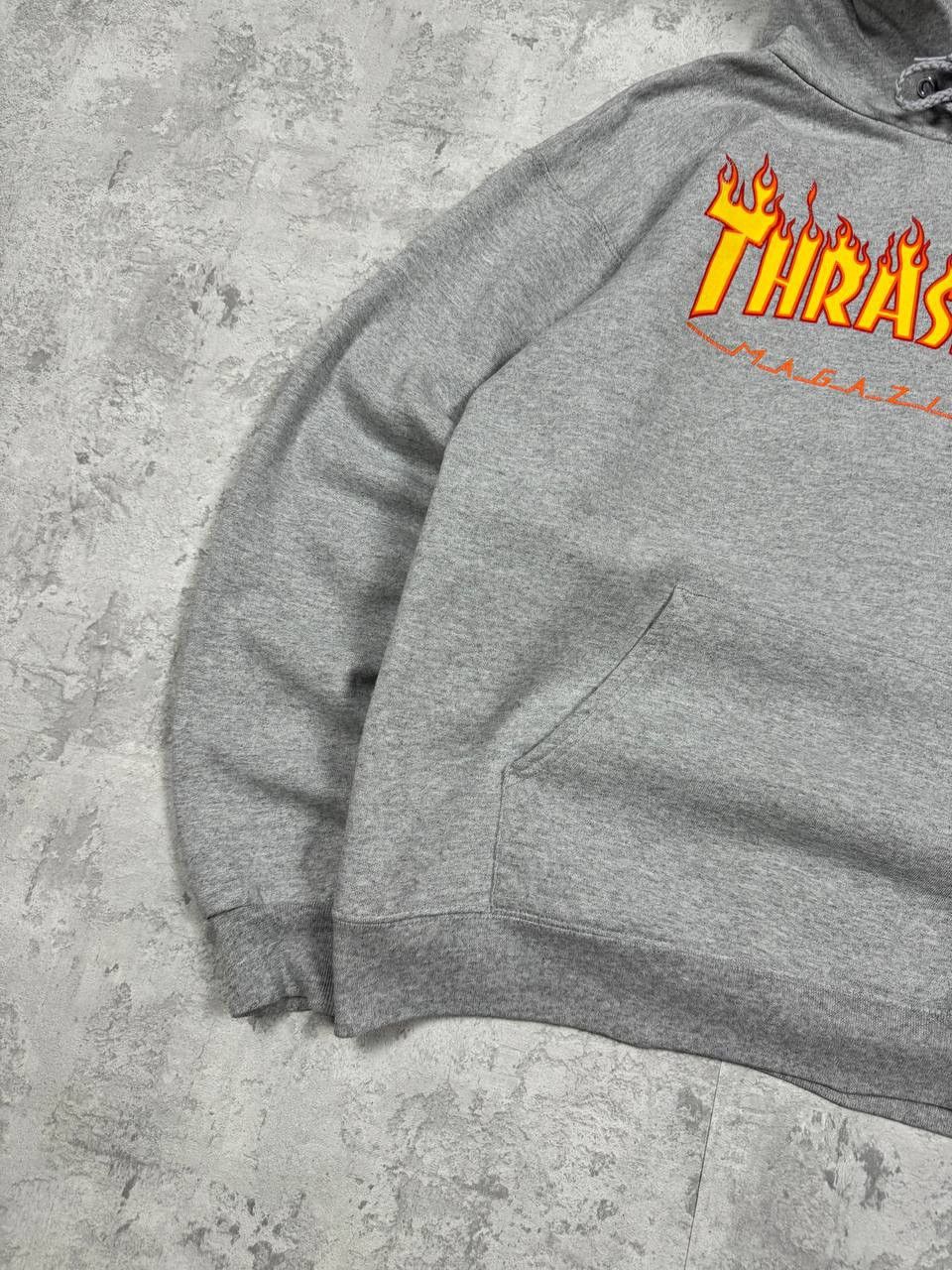 Thrasher Vintage Gray Thrasher Hoodie Big Logo Size S Size US S / EU 44-46 / 1 - 4 Thumbnail