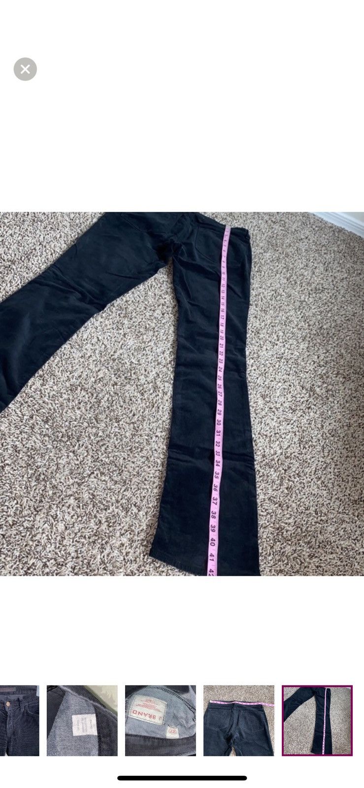 J Brand J brand bootcut corduroy pants size 4 Size 27" / US 4 / IT 40 - 6 Thumbnail