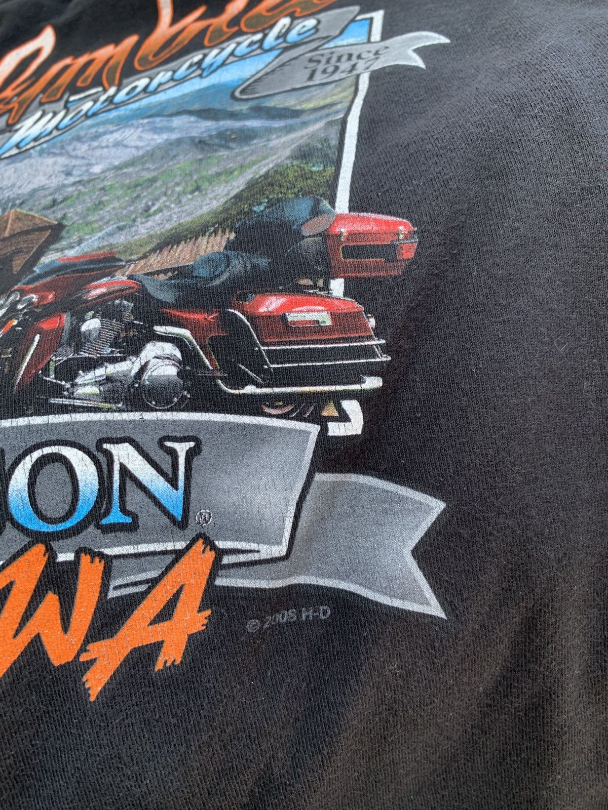 Harley Davidson Harley Davidson Flame Long Sleeve Size US XXL / EU 58 / 5 - 8 Thumbnail