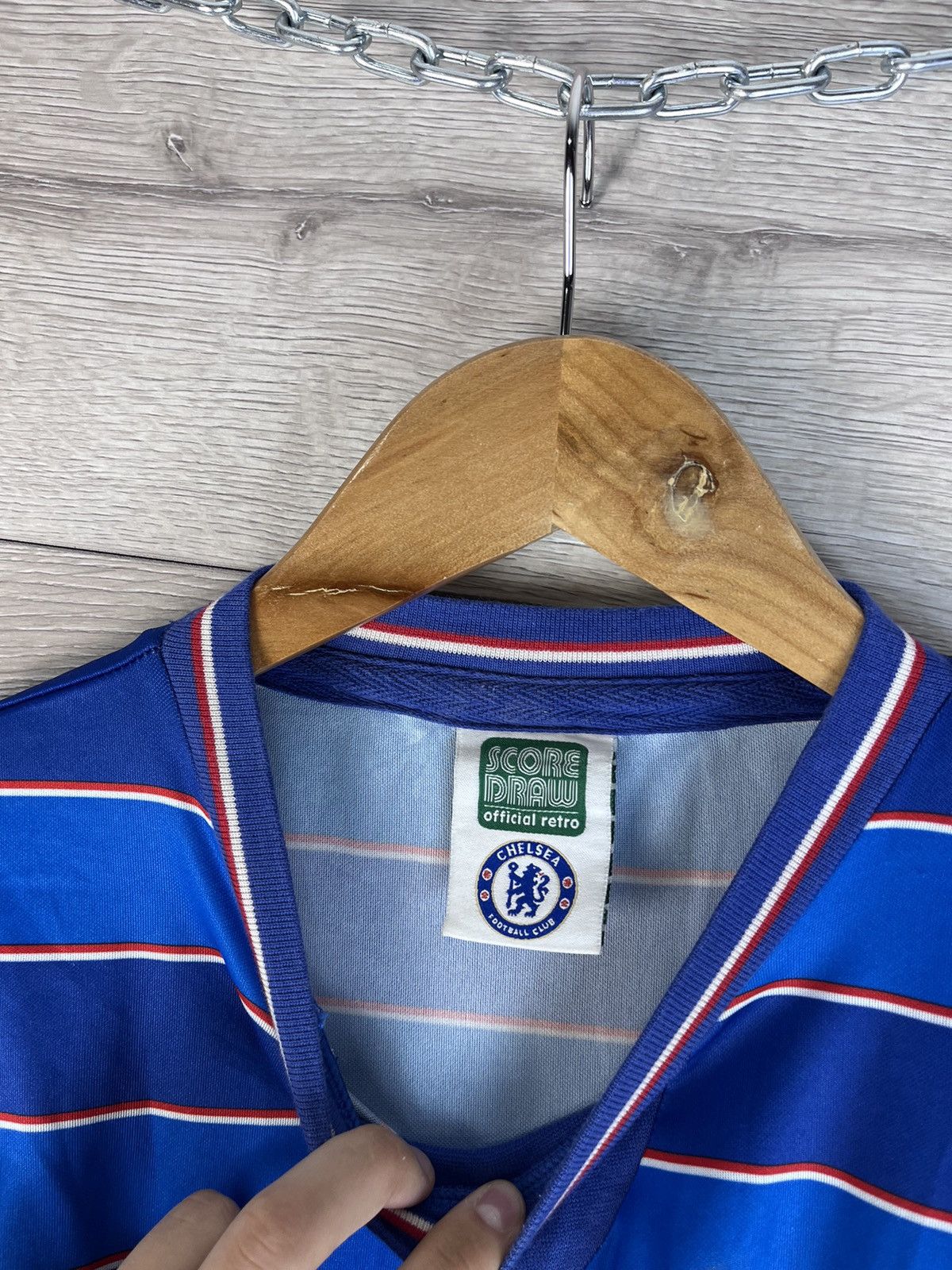 Other Men's soccer jersey FC Chelsea score draw official retro Size US M / EU 48-50 / 2 - 7 Thumbnail
