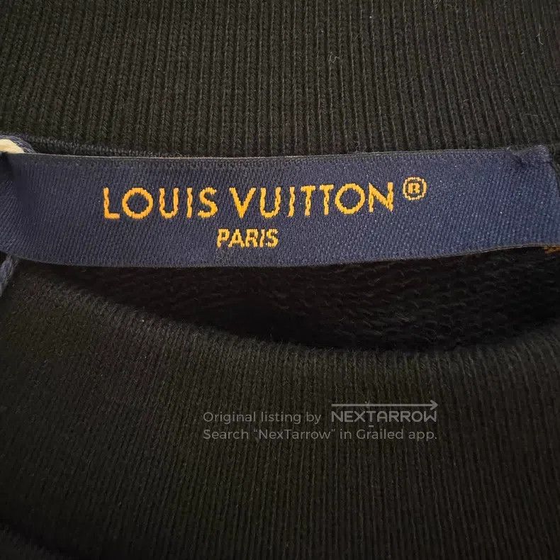 Louis Vuitton Louis Vuitton Obsidian Claw Diamond Crew Neck Sweatshirt Size US L / EU 52-54 / 3 - 3 Thumbnail