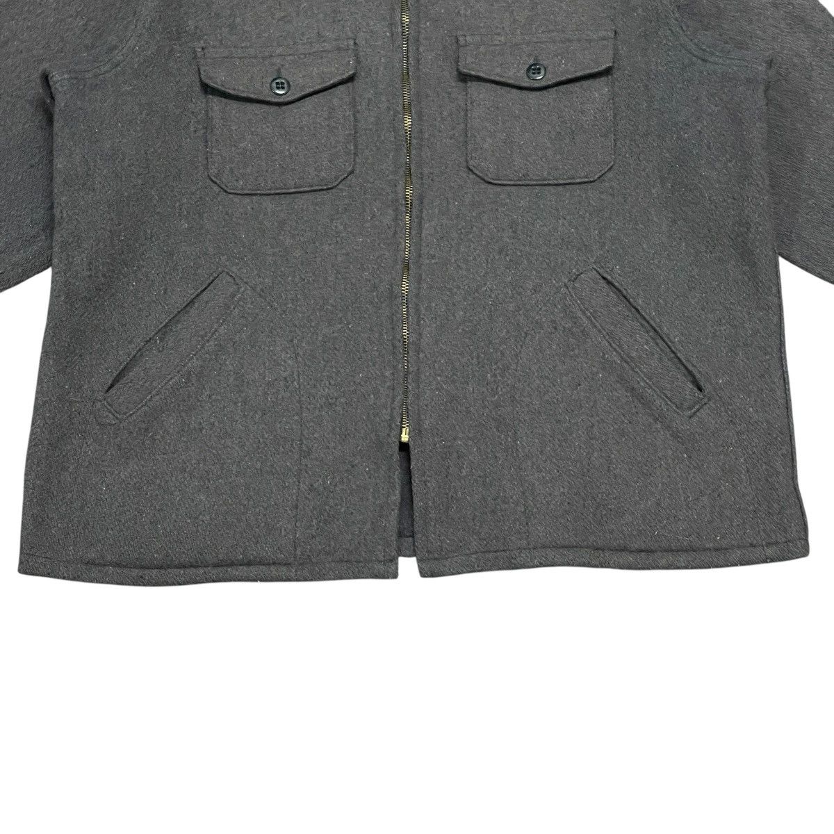 Vintage Vintage 80s Melton Wool Chore Workwear Jacket - Made USA Size US L / EU 52-54 / 3 - 9 Thumbnail