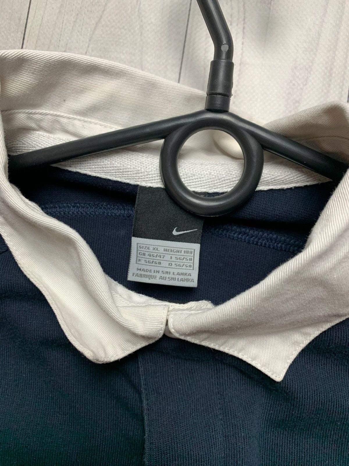 Nike × Vintage Vintage Nike Rugby England jersey size XL logo Size US XL / EU 56 / 4 - 4 Thumbnail