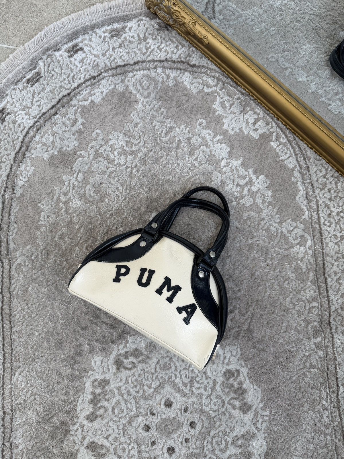 Puma Vintage Puma y2k small bag handbag SF leather Size ONE SIZE - 1 Thumbnail