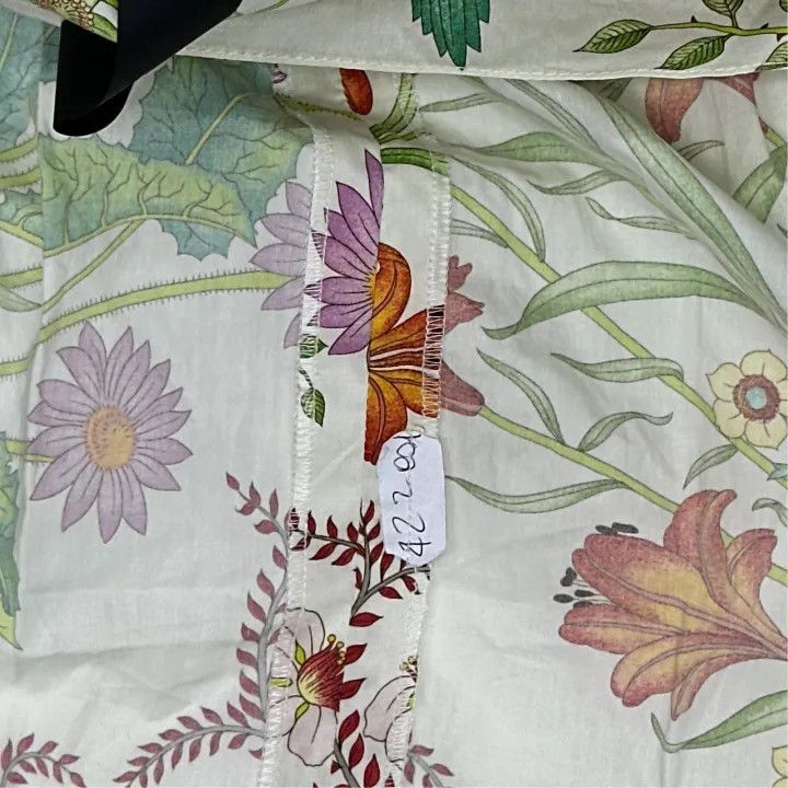Gucci Gucci Floral Print Short Sleeve Dress-2507 Size L / US 10 / IT 46 - 4 Thumbnail