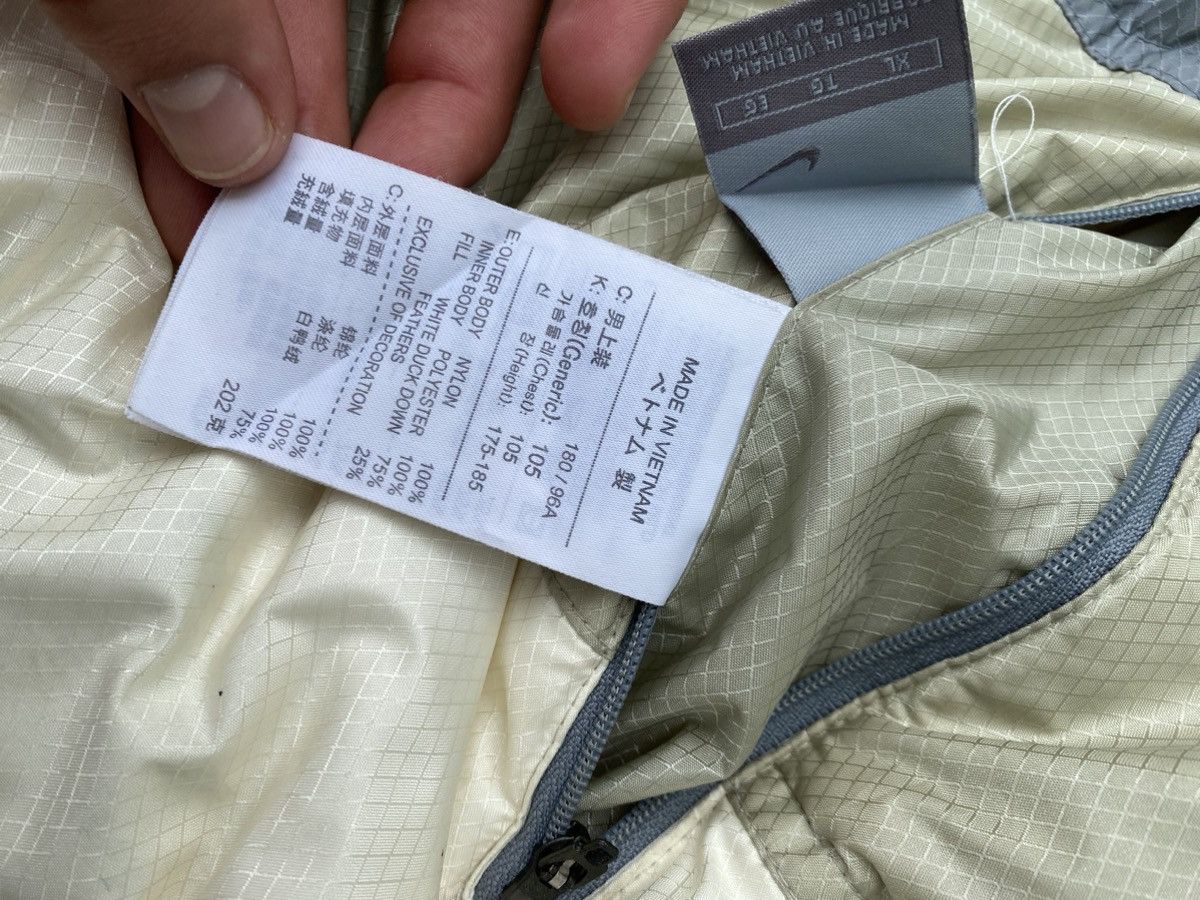 Nike × Vintage 90S NIKE RARE Y2K REVERSIBLE SWOOSH PUFFER DOWN JACKET LOGO Size US XL / EU 56 / 4 - 10 Thumbnail
