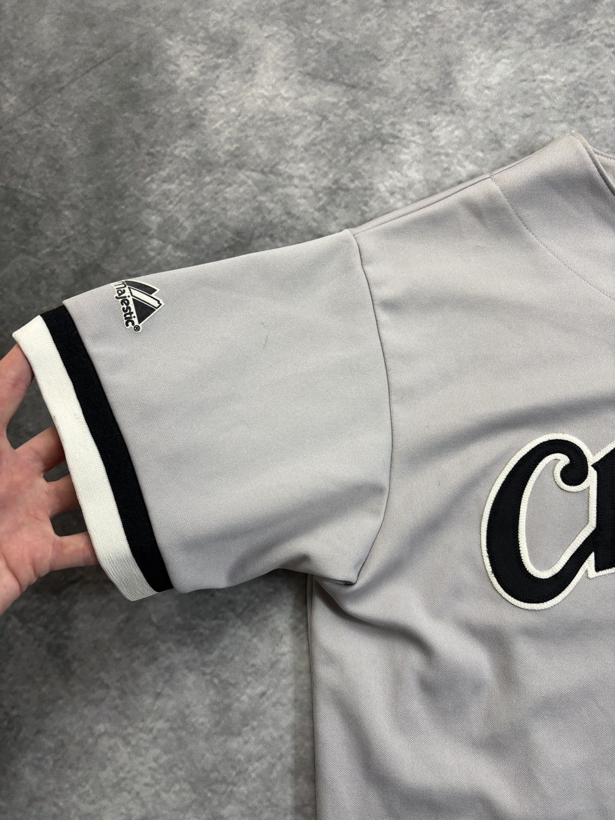 MLB 1990s Vintage Chicago White Sox Jersey Baseball Away Majesti Size US M / EU 48-50 / 2 - 9 Thumbnail