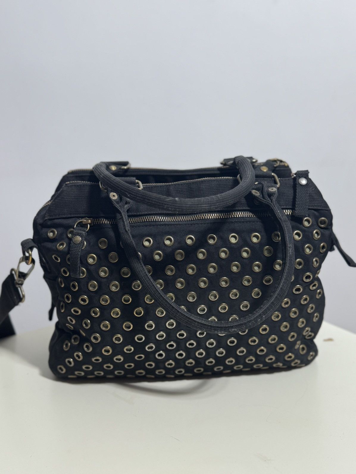 George Gina & Lucy Vintage 2010 GG&L Eye Miss Perfect Gold Black Shoulder Bag Size ONE SIZE - 8 Thumbnail