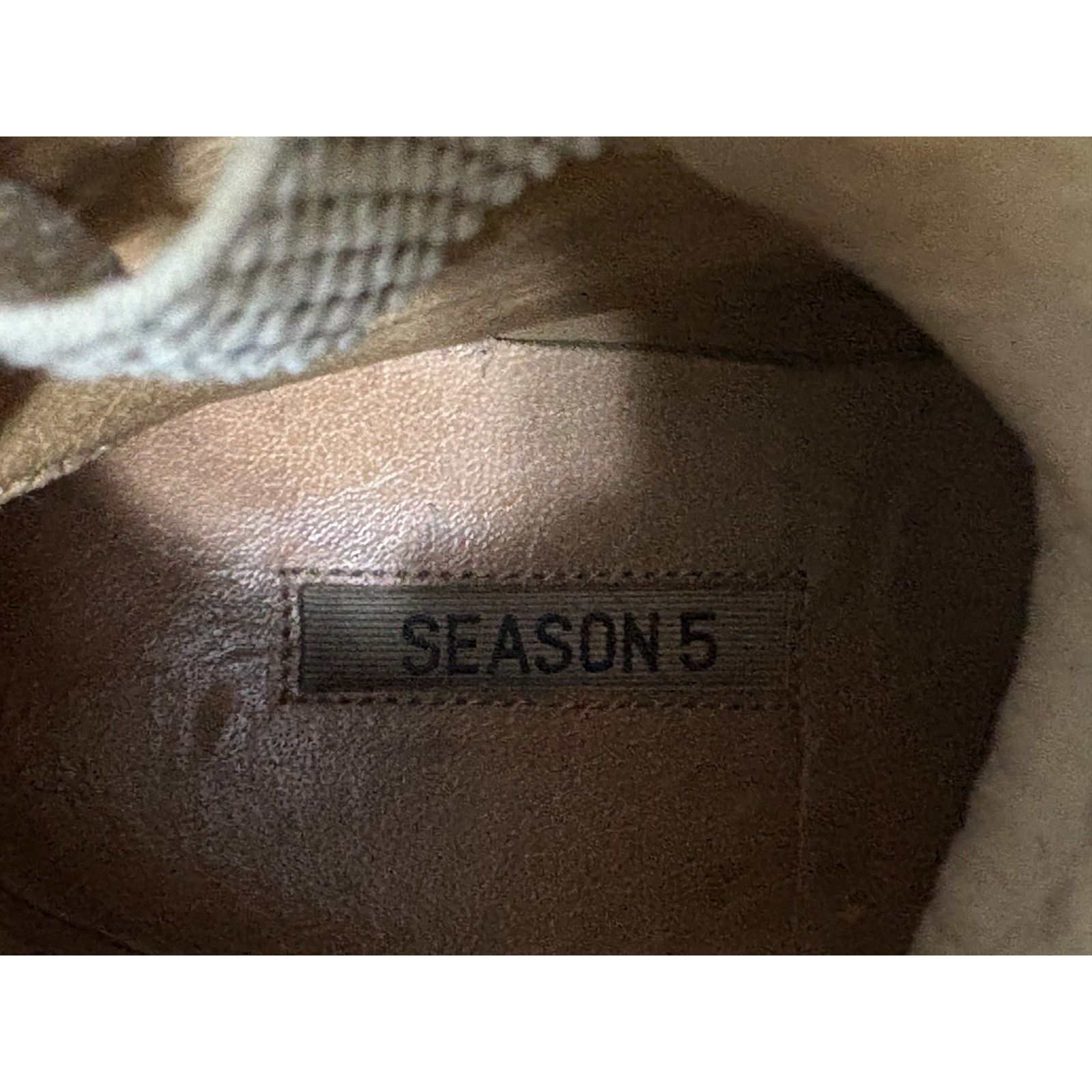 Yeezy YEEZY Season 5 nubuck combat boots size 40 US 7 color taupe Size US 7 / EU 40 - 8 Thumbnail