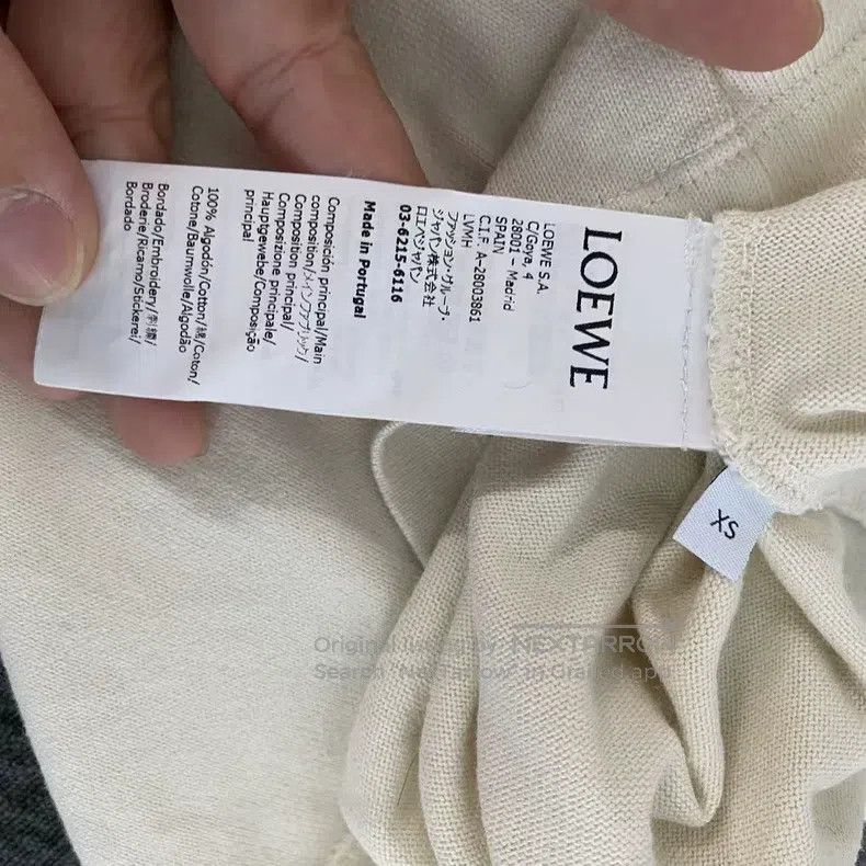 Loewe Loewe Logo Coal Ball Print Embroidered Short Sleeve Drop S Size XS / US 0-2 / IT 36-38 - 3 Thumbnail
