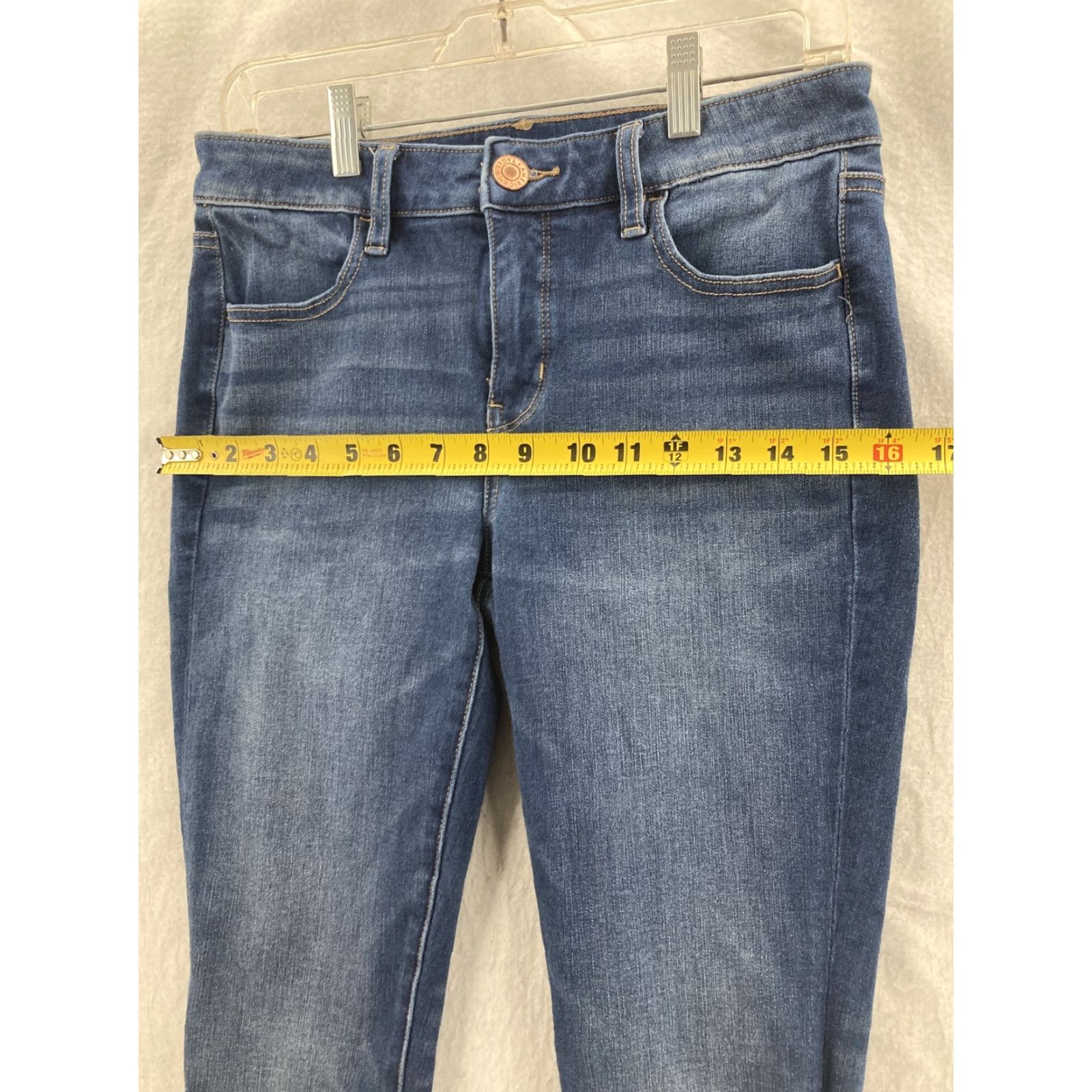 American Eagle Outfitters American Eagle Outfitters Jegging Jeans Size 6 Womens Blue Denim Slim Modern 5-Pocket Design Mid Rise 28x27 XS? Size 28" / US 6 / IT 42 - 4 Thumbnail
