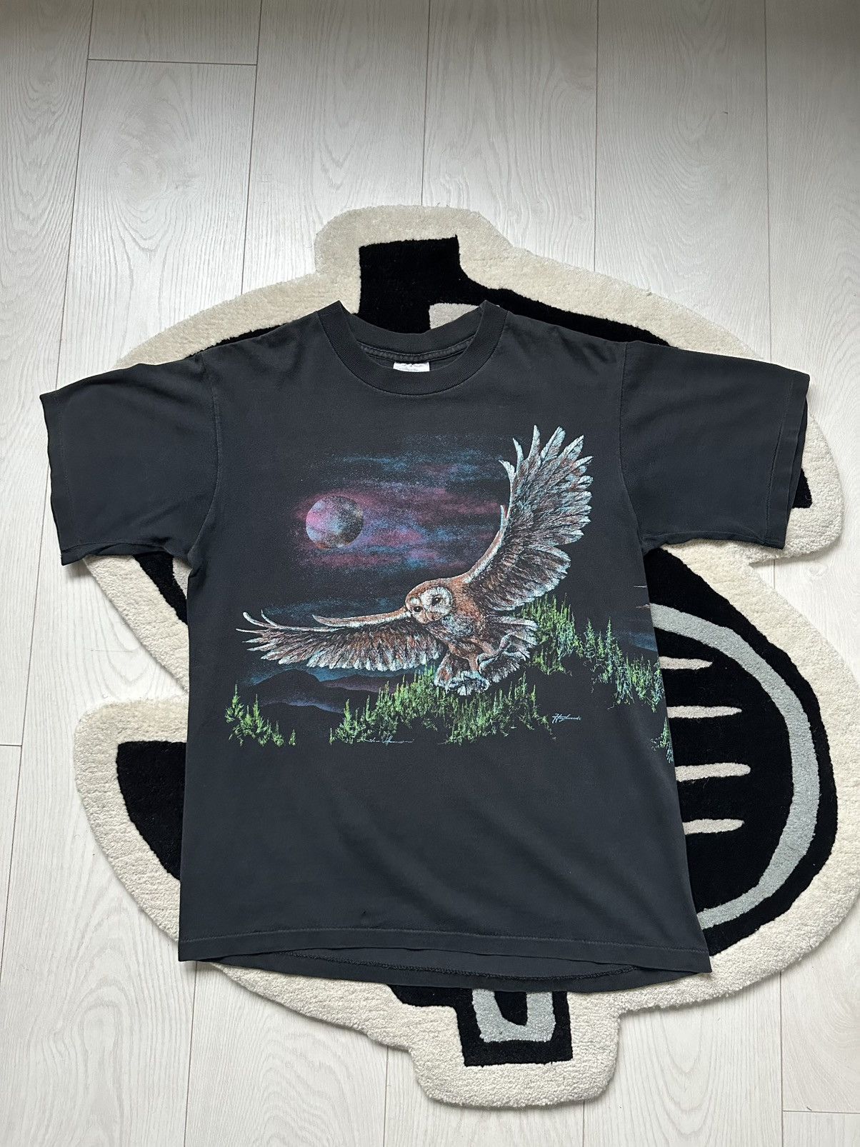 Vintage Vintage Hazelwood Owl Tee Size US M / EU 48-50 / 2 - 1 Thumbnail