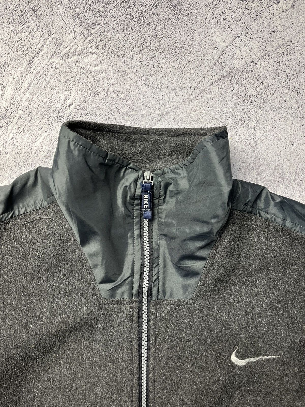 Nike Vintage Nike Zoom Fleece Jacket Baggy styles 90's Y2K Size US XXL / EU 58 / 5 - 12 Thumbnail