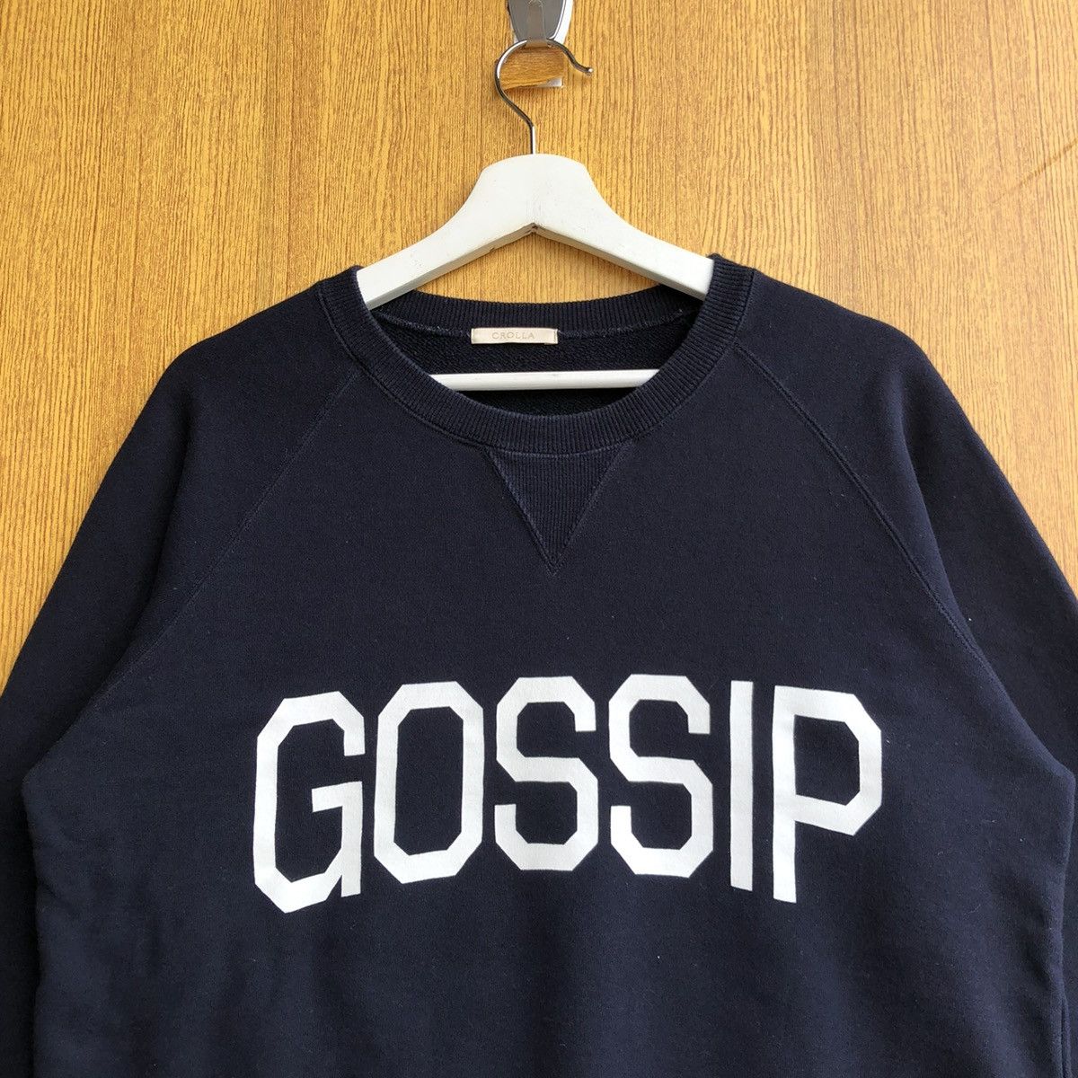 Other Vintage Crolla Gossip Spellout Sweatshirt Size M / US 6-8 / IT 42-44 - 3 Thumbnail