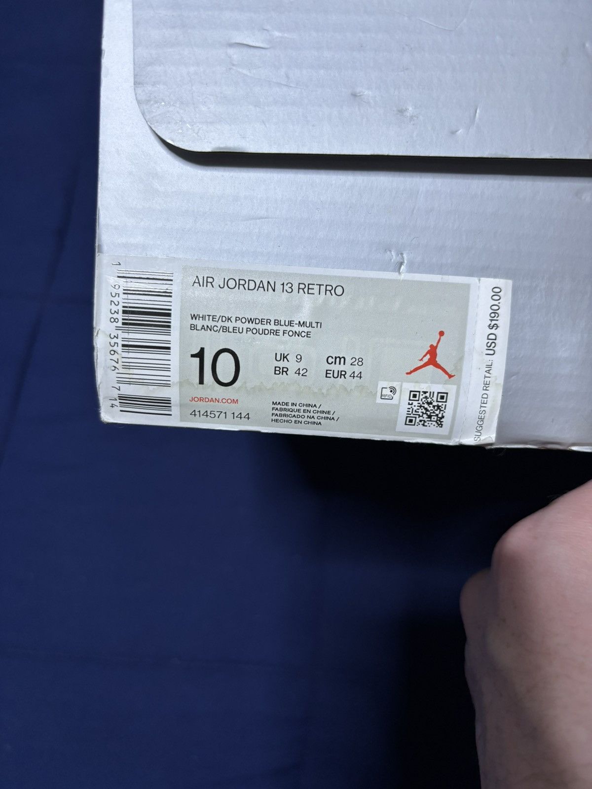 Jordan Brand Jordan 13 Retro Obsidian 2021 Size 10 Size US 10 / EU 43 - 9 Thumbnail