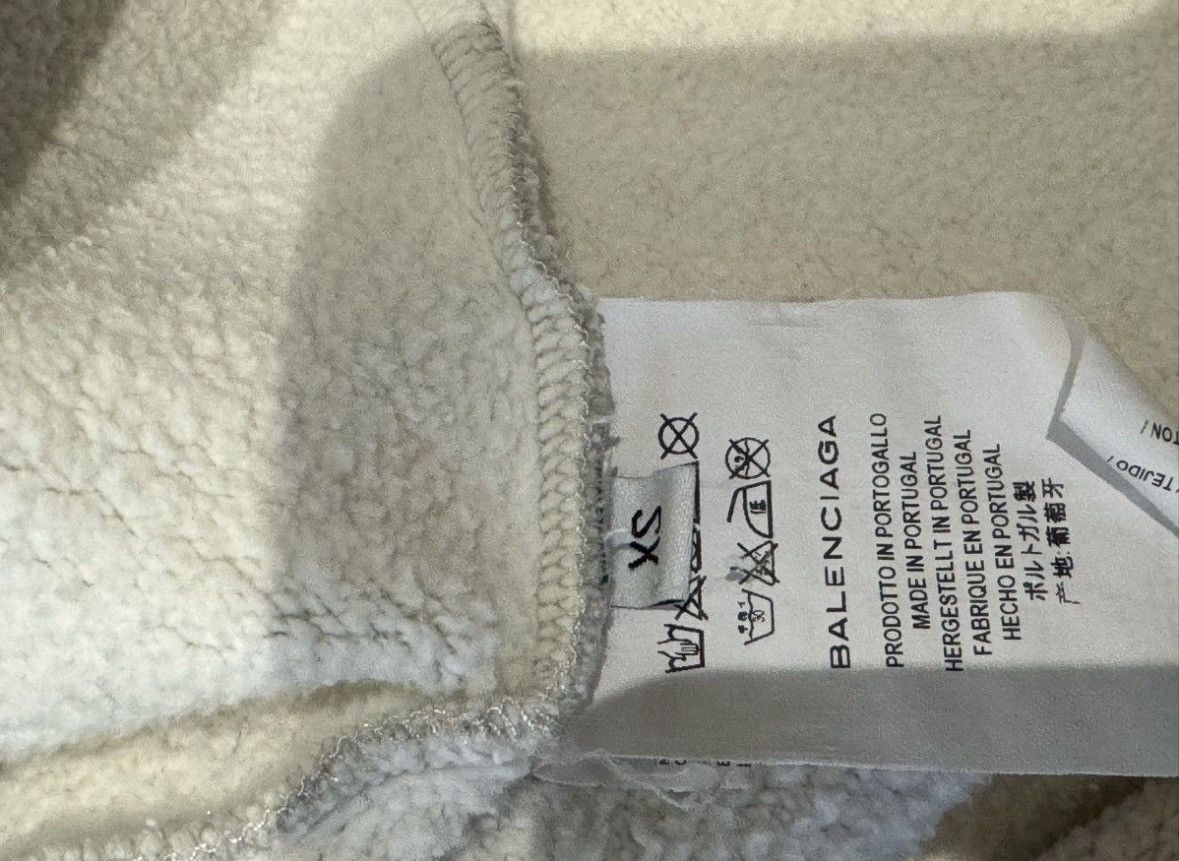 Balenciaga Balenciaga Oversized Logo Sweatshirt Size XS / US 0-2 / IT 36-38 - 5 Thumbnail