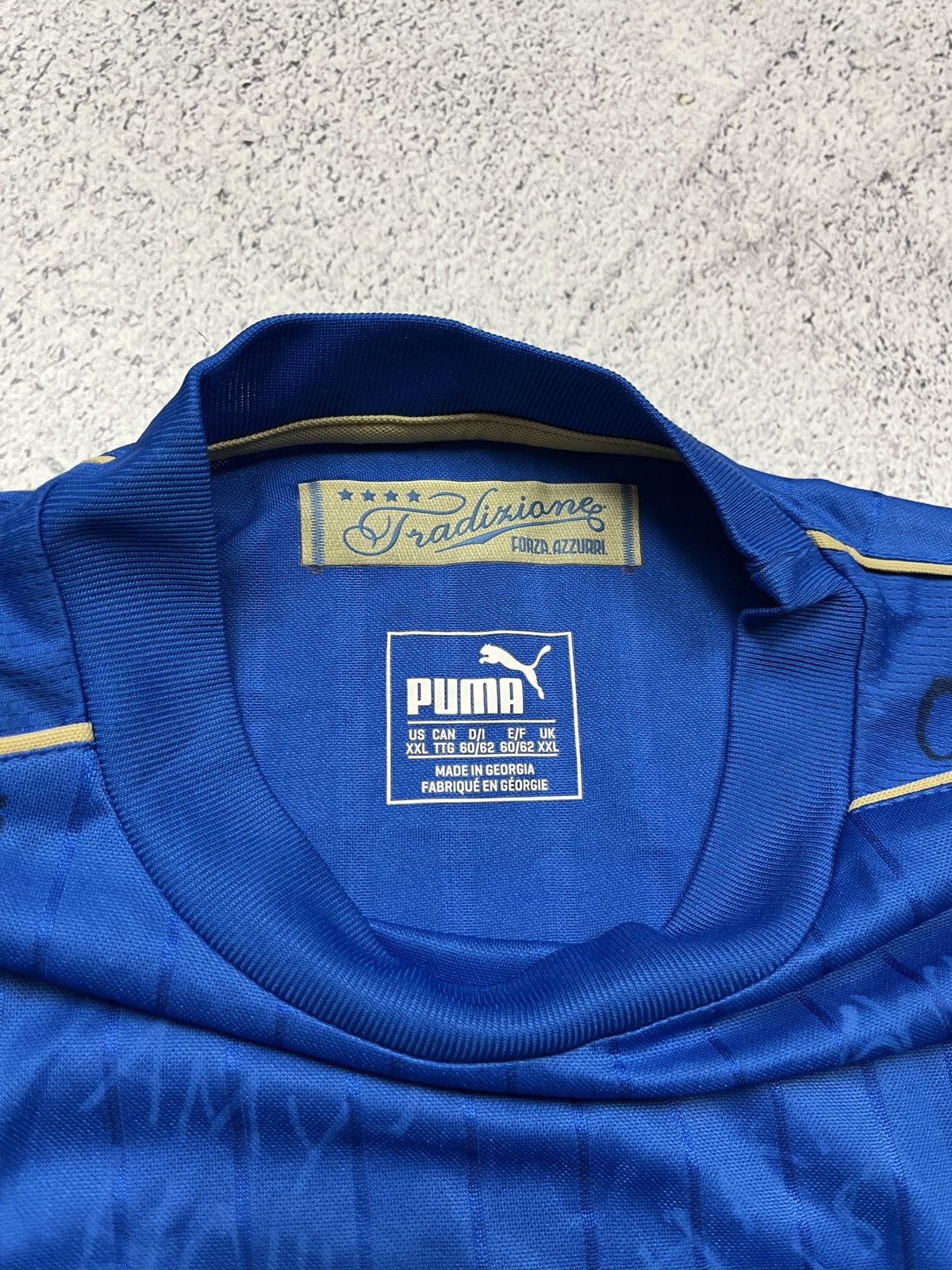 Puma Puma Italy 2016/17 Soccer Jersey Longsleeve Blokecore Shirt Size US XXL / EU 58 / 5 - 15 Thumbnail