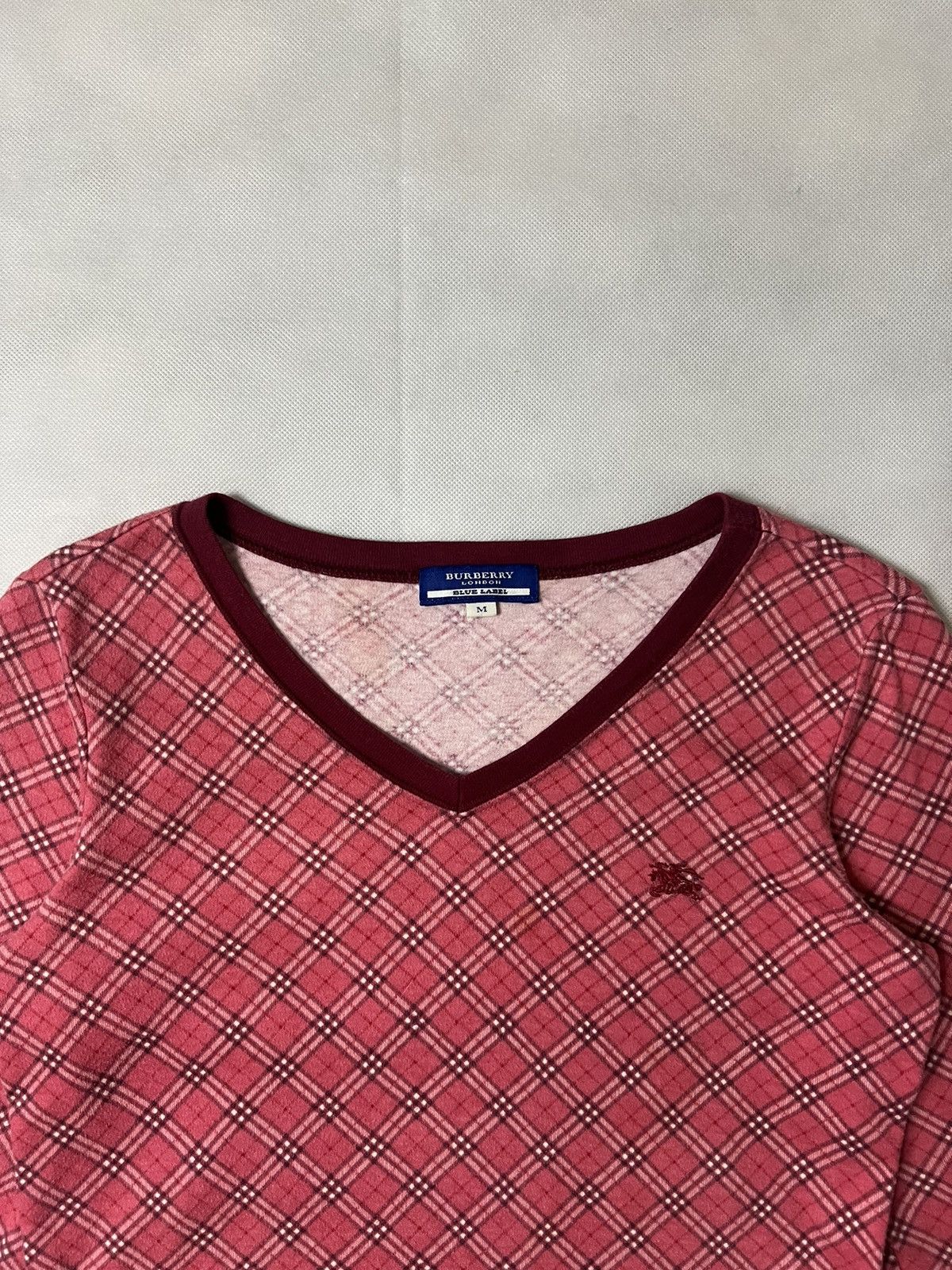 Burberry Vintage Burberry Blue Label Sew Tshirt Size M / US 6-8 / IT 42-44 - 4 Thumbnail