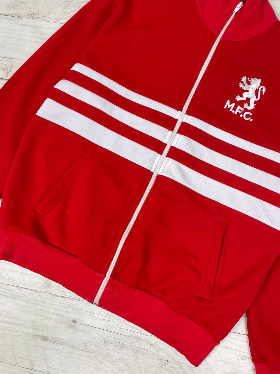 Other Vintage Score Draw Middlesbrough Training Track Jacket Retro Size US L / EU 52-54 / 3 - 4 Thumbnail
