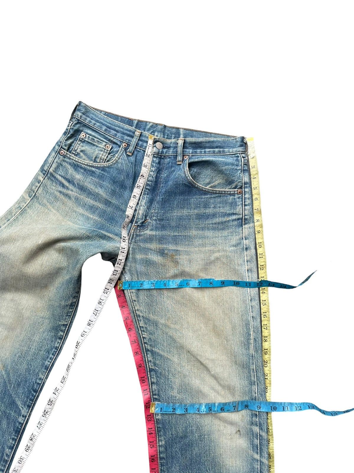 Levi's Vintage 1991 Levis 502XX E Selvedge Denim Size US 32 / EU 48 - 18 Thumbnail