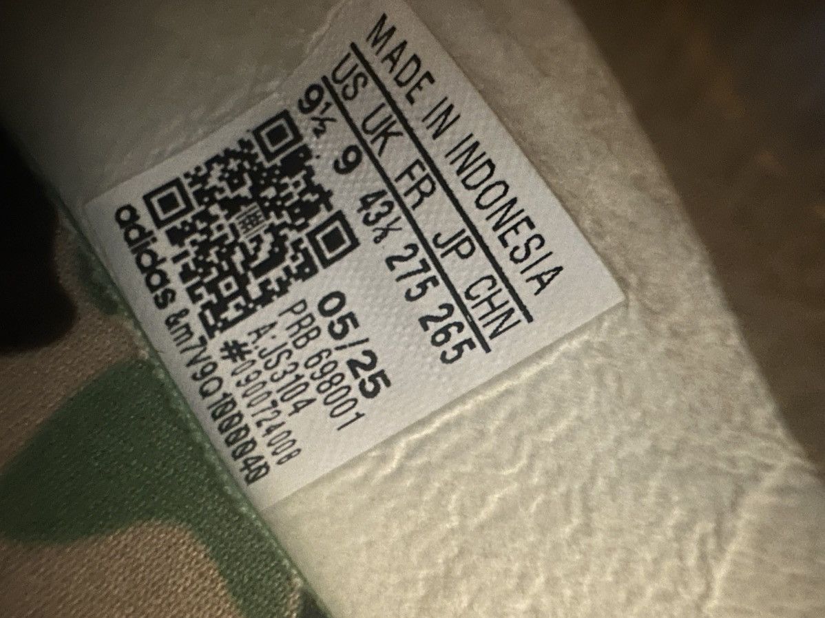 Adidas × Bape adidas Predator Elite Foldover Tongue FG Bape Green Camo Size US 9.5 / EU 42-43 - 6 Thumbnail