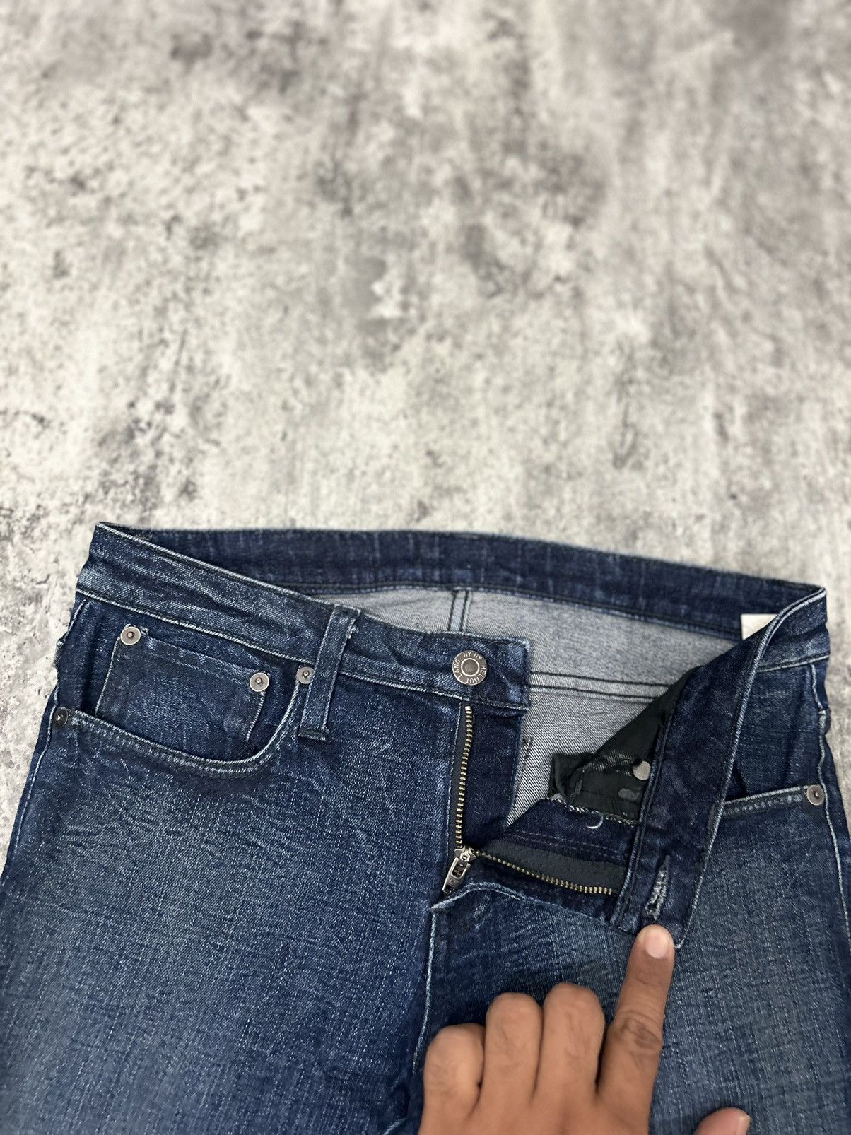 Helmut Lang Helmut Lang Slim Straight Jeans Size 28" / US 6 / IT 42 - 10 Thumbnail