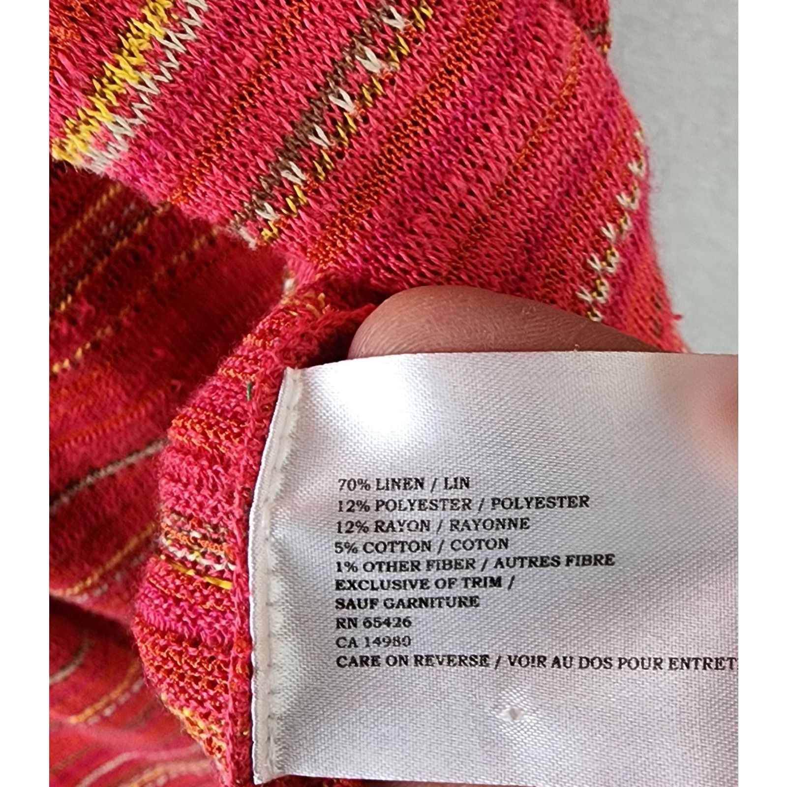 Other David Brooks Large Red Button Cardigan +Tank Top 2-Piece Set Size L / US 10 / IT 46 - 9 Thumbnail