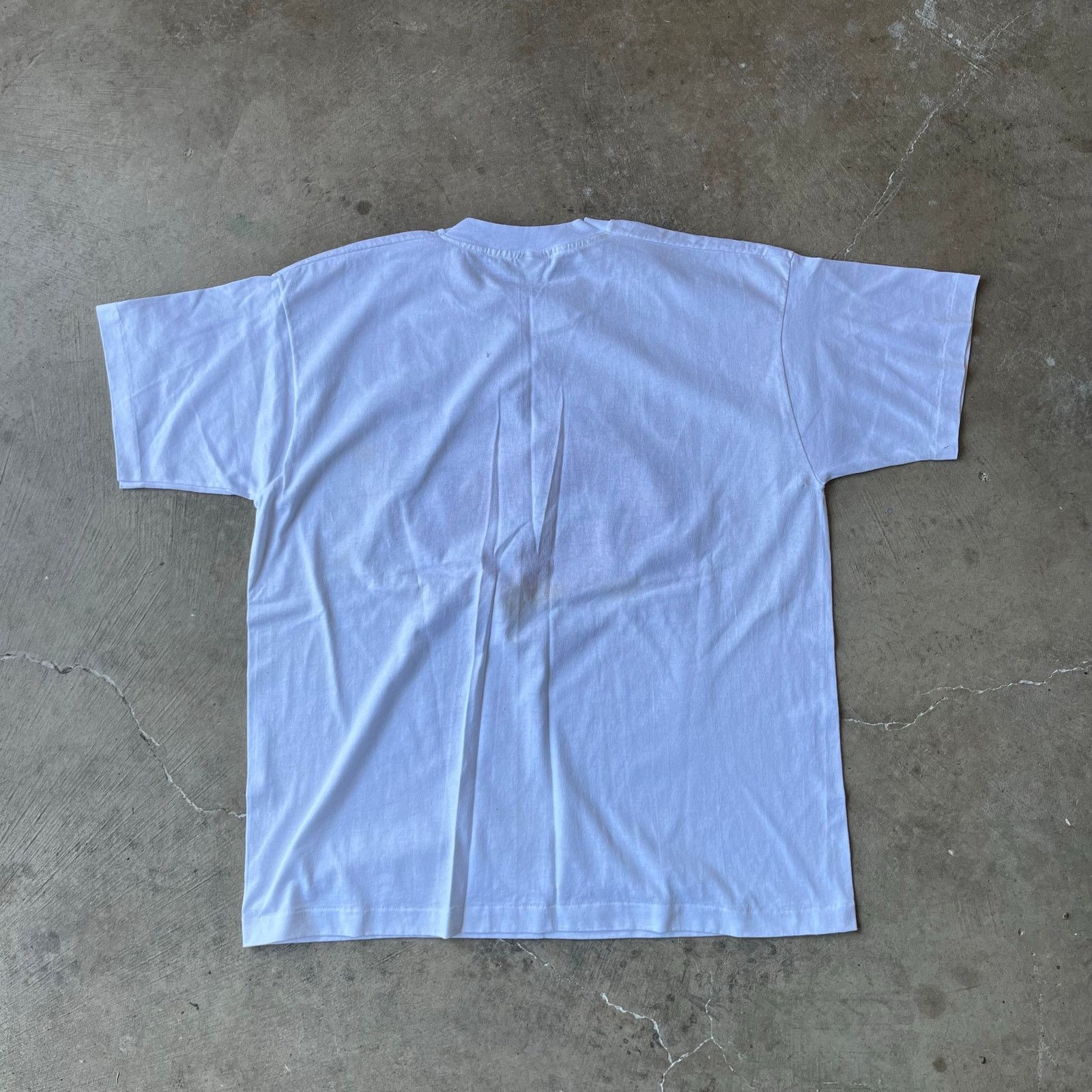 Vintage VINTAGE TOO SEXY PARODY FUNNY SHIRT XL 90S WHITE TEE DIVA Size US XL / EU 56 / 4 - 3 Thumbnail