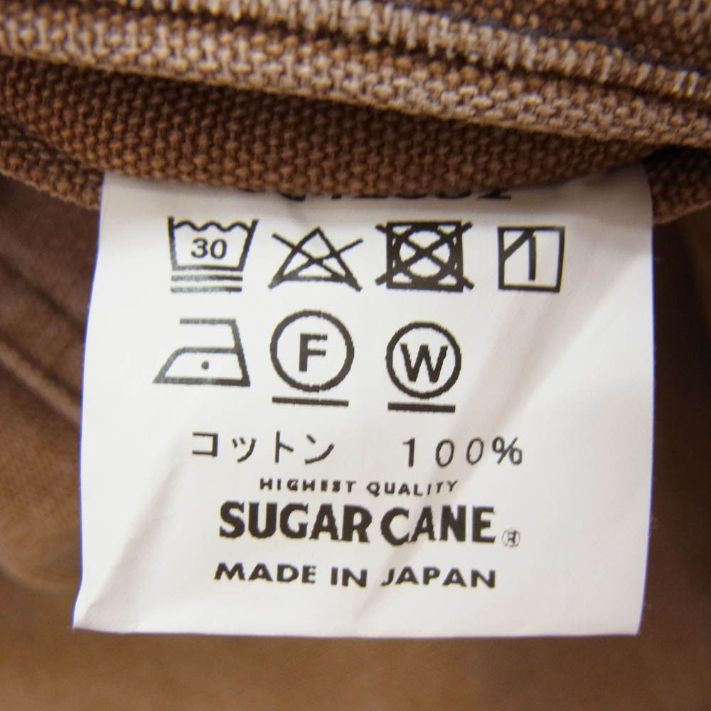 Sugar Cane Cotton Duck Wide Trousers Aged Size US 34 / EU 50 - 4 Thumbnail