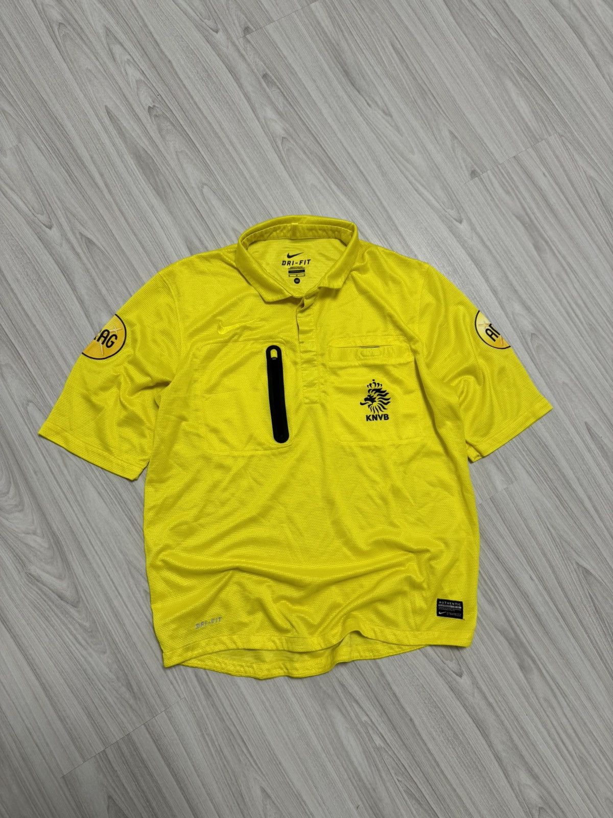Nike × Vintage Knvb Netherlands 2006-2008 Nike Soccer Referee Jersey Size US M / EU 48-50 / 2 - 2 Thumbnail