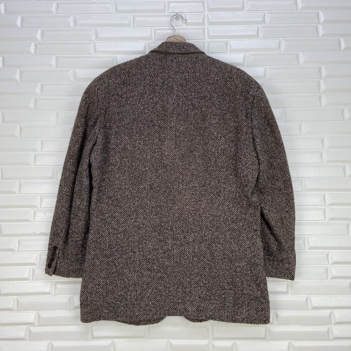 Moschino Moschino Herringbone Wool Coat Blazer Size US S / EU 44-46 / 1 - 3 Thumbnail