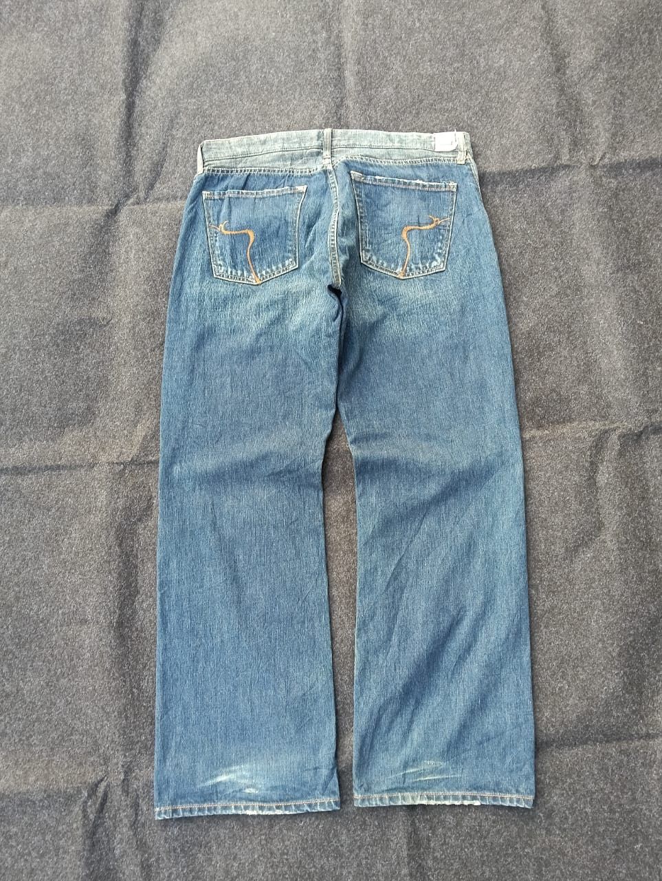 realmad HECTIC Baggy Real MadHectic Button Fly Jeans – Rare Japanese Denim Size US 35 - 2 Thumbnail