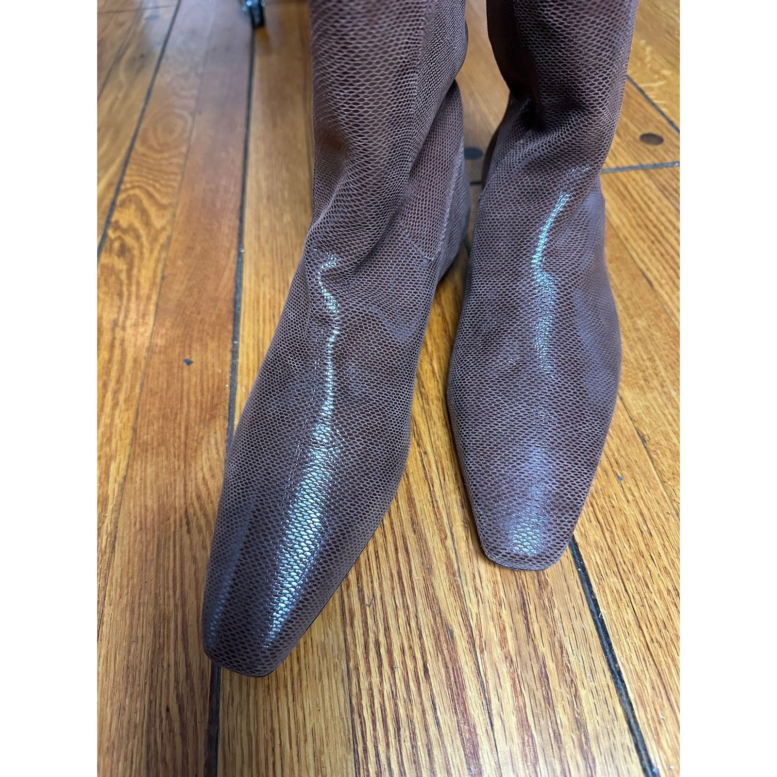 Staud STAUD Wally Flat Knee Boots Mahogany 40 Size US 10 / IT 40 - 5 Thumbnail