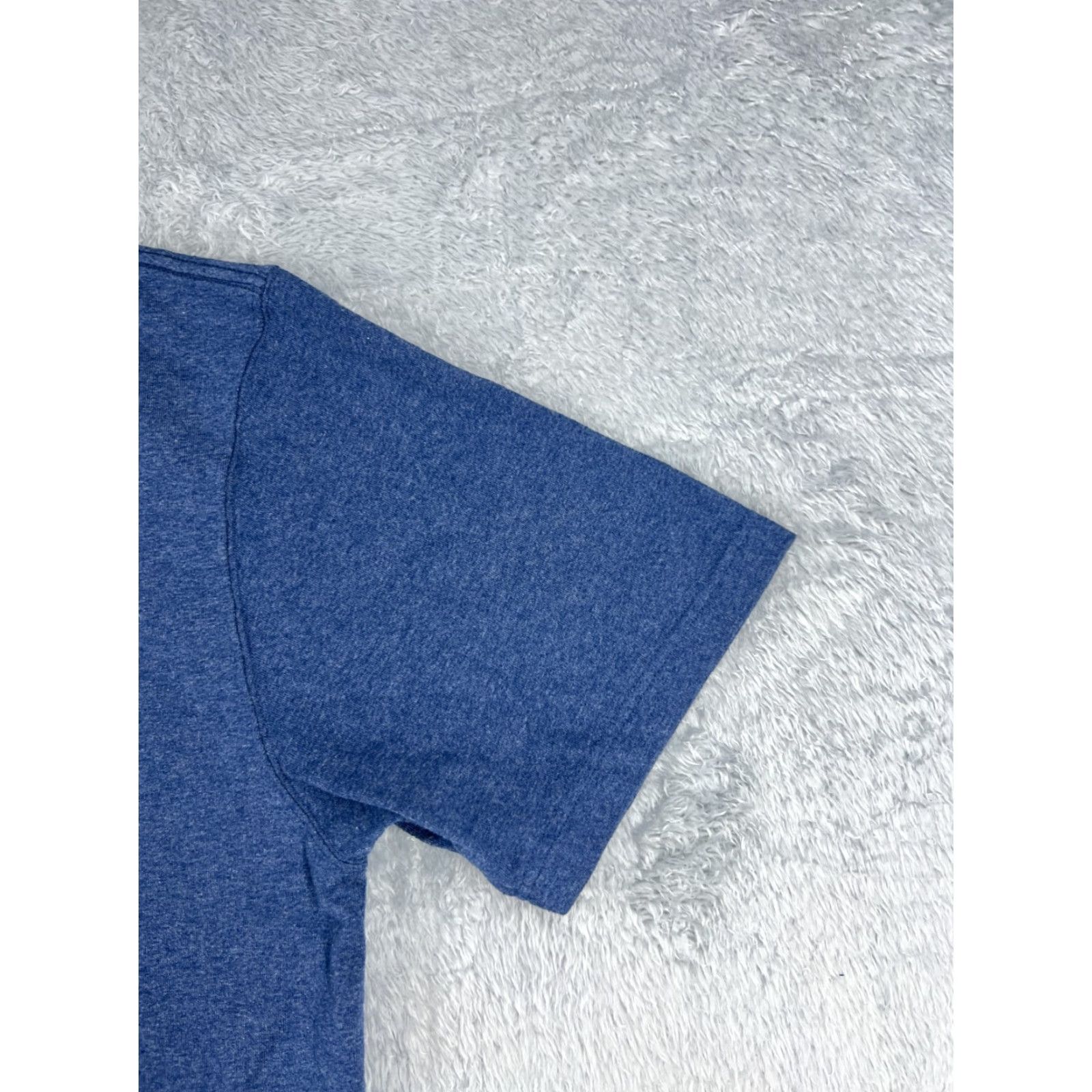 Carhartt Carhartt Shirt Men Large Blue Short Sleeve Cotton Poly Blend Pocket Crew Neck Size US L / EU 52-54 / 3 - 2 Thumbnail