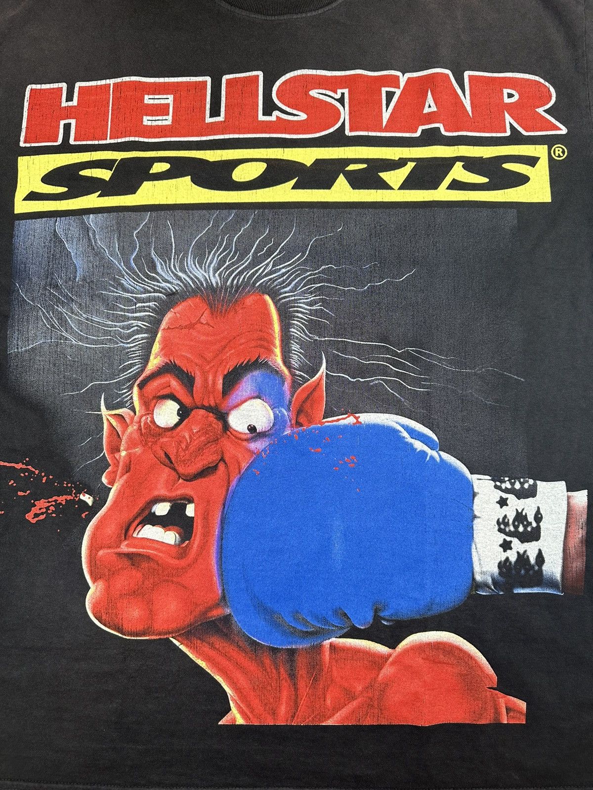 HELLSTAR Hellstar Knock Out T-shirt Size US L / EU 52-54 / 3 - 2 Thumbnail